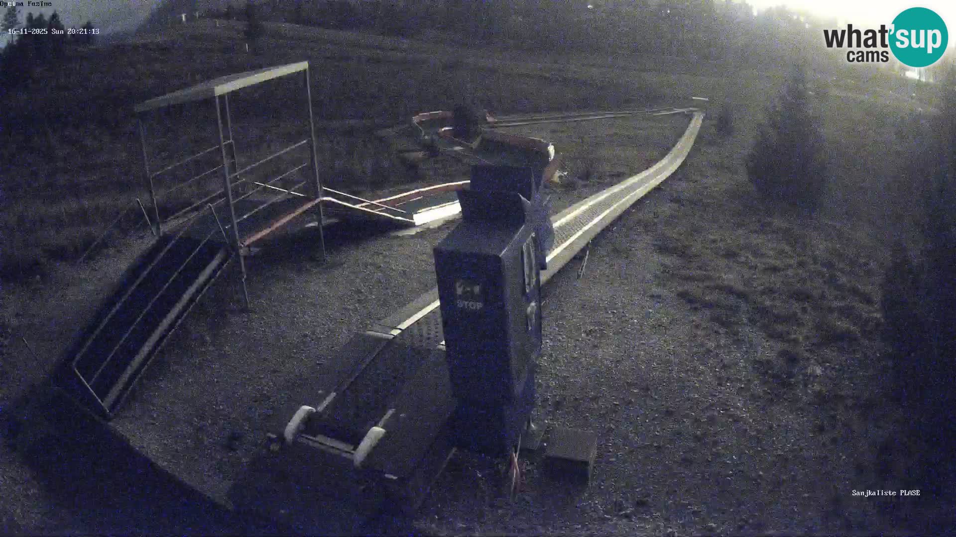 Spletna kamera v živo Sankališče Fužine – Hrvaška