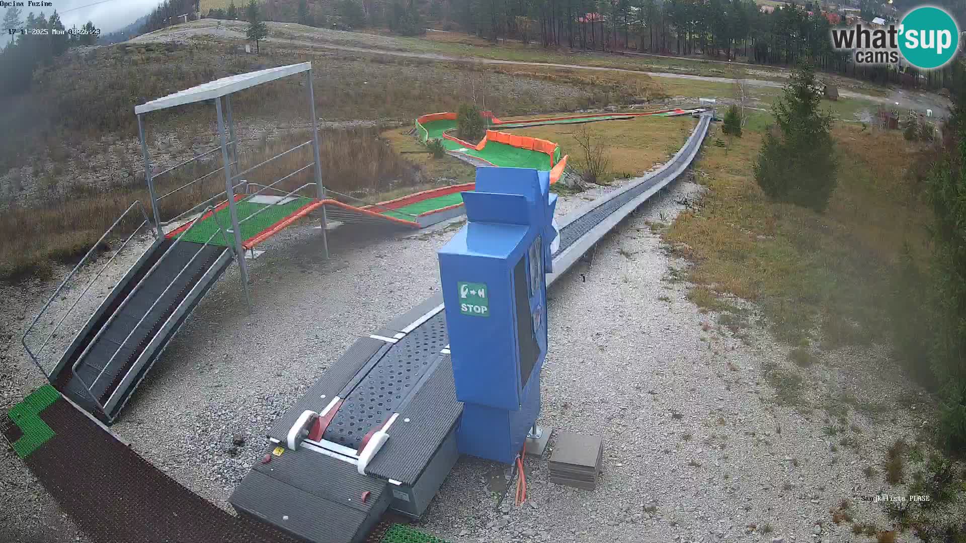 Live Webcam Rodelbahn Fužine – Kroatien