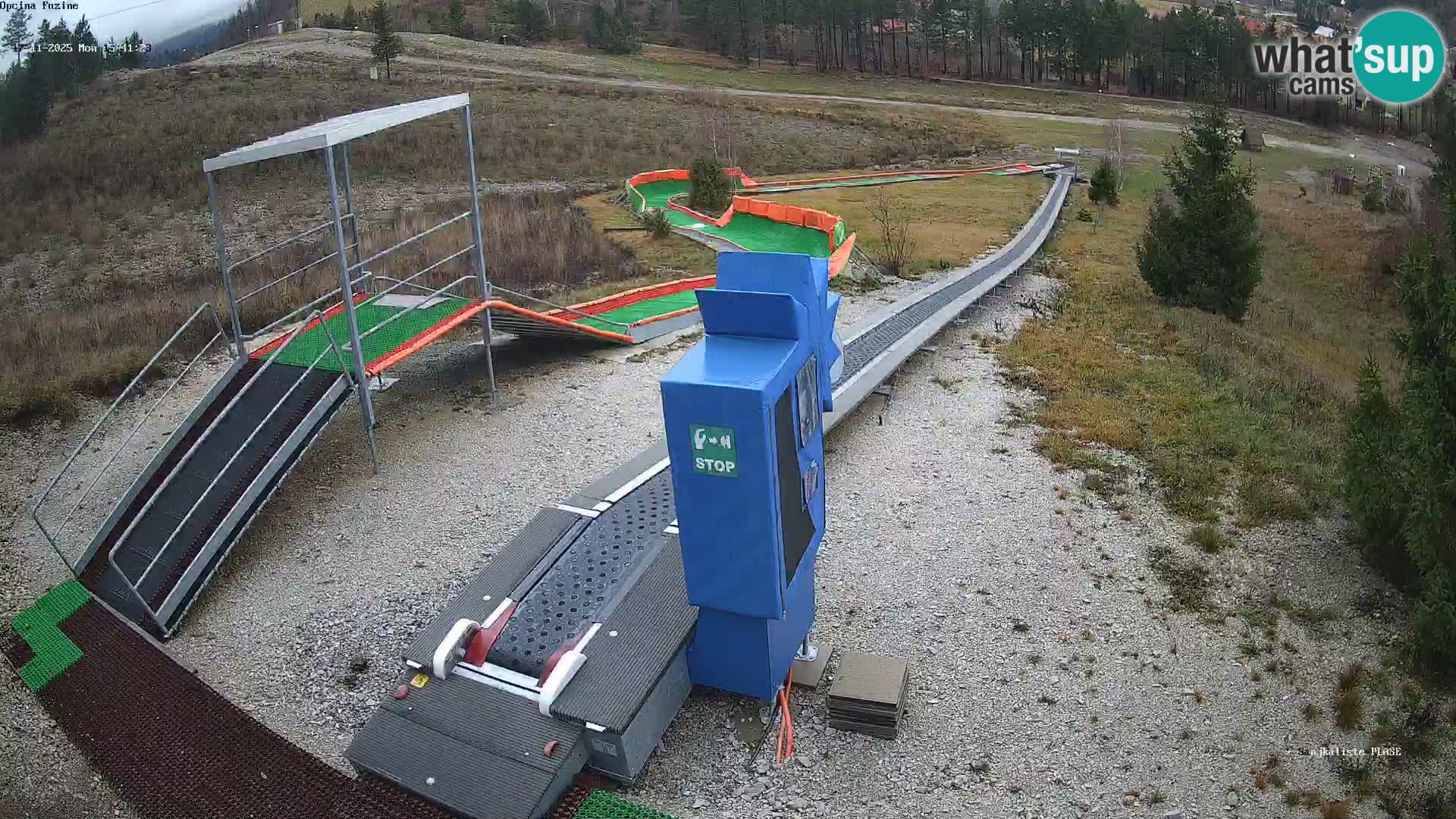 Web kamera uživo Sanjkalište Fužine – Hrvatska