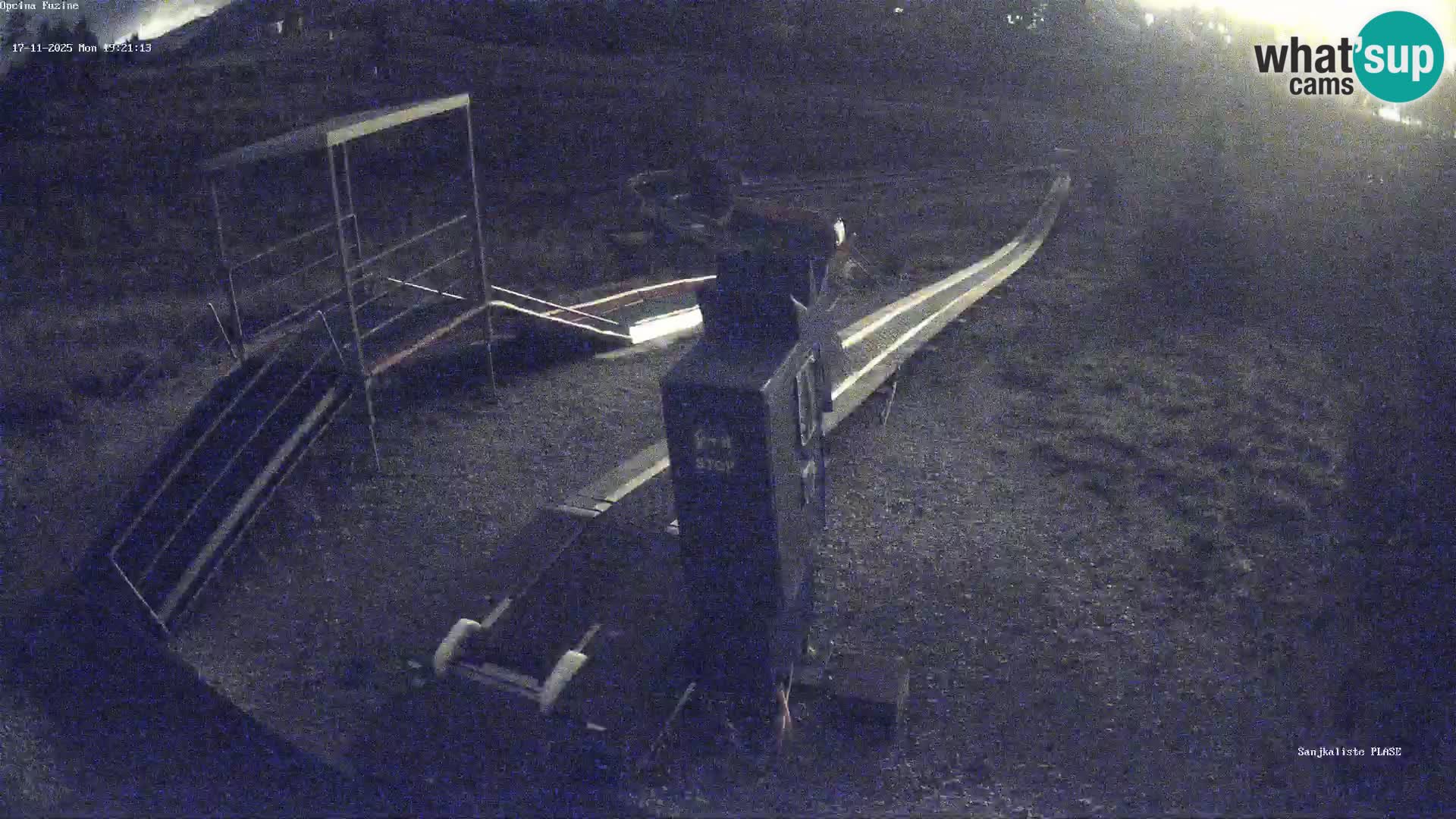 Spletna kamera v živo Sankališče Fužine – Hrvaška