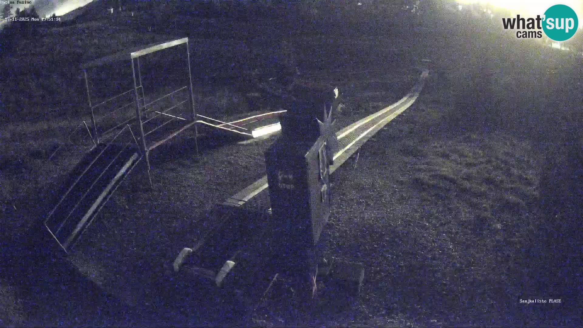 Webcam en direct Piste de luge de Fužine – Croatie