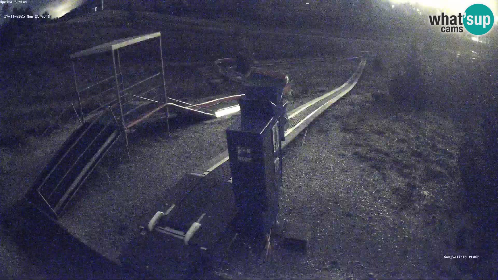 Live webcam Fužine toboggan run – Croatia