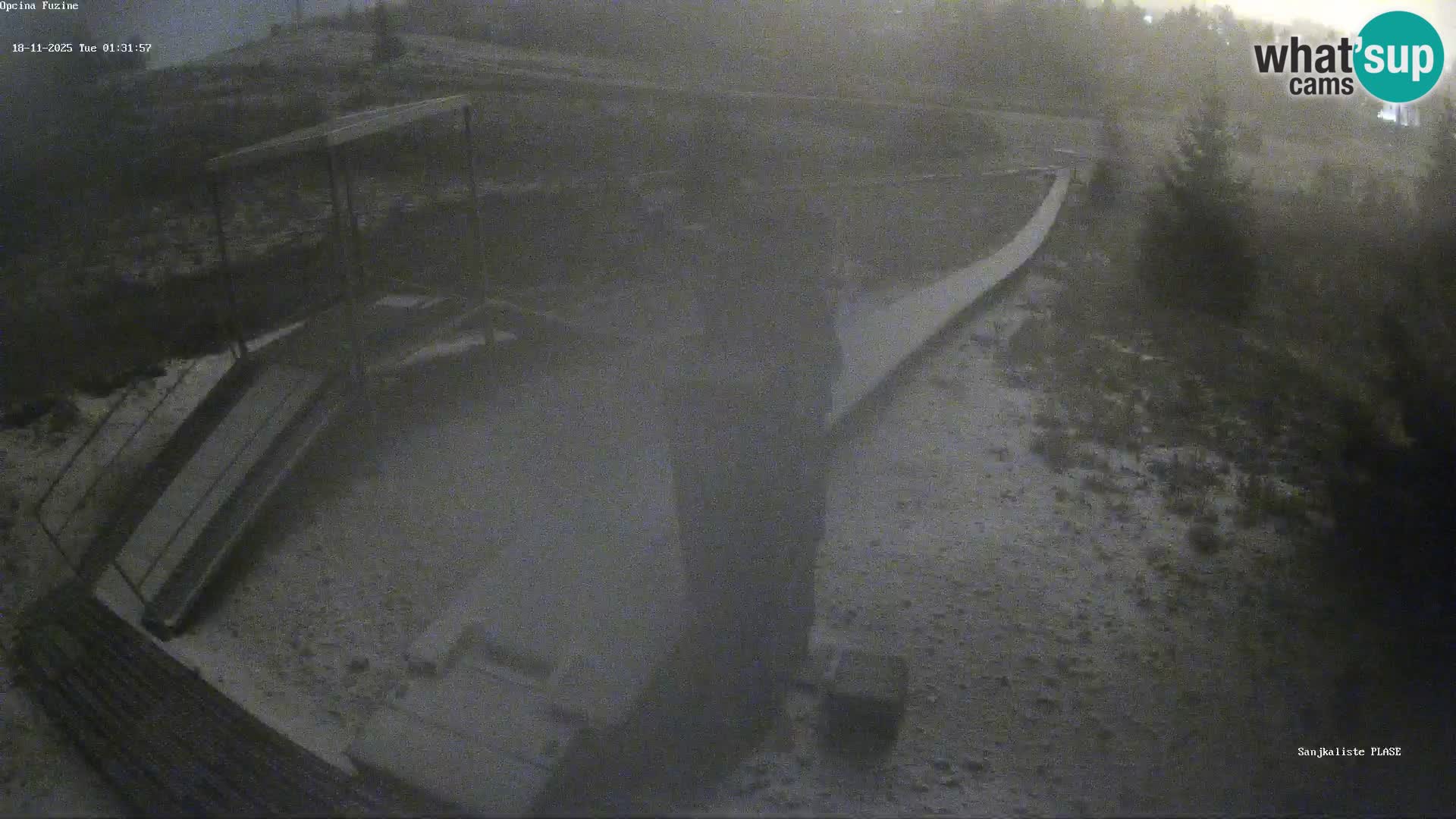 Live webcam Fužine toboggan run – Croatia