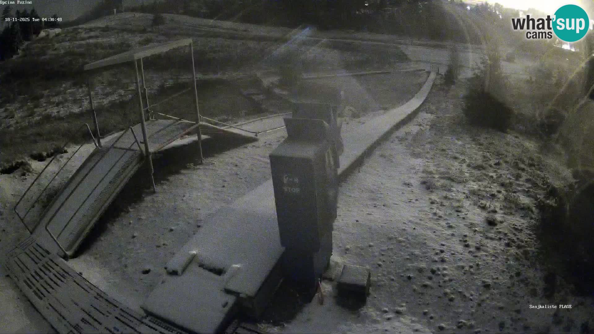 Webcam en vivo Pista de trineo Fužine – Croacia