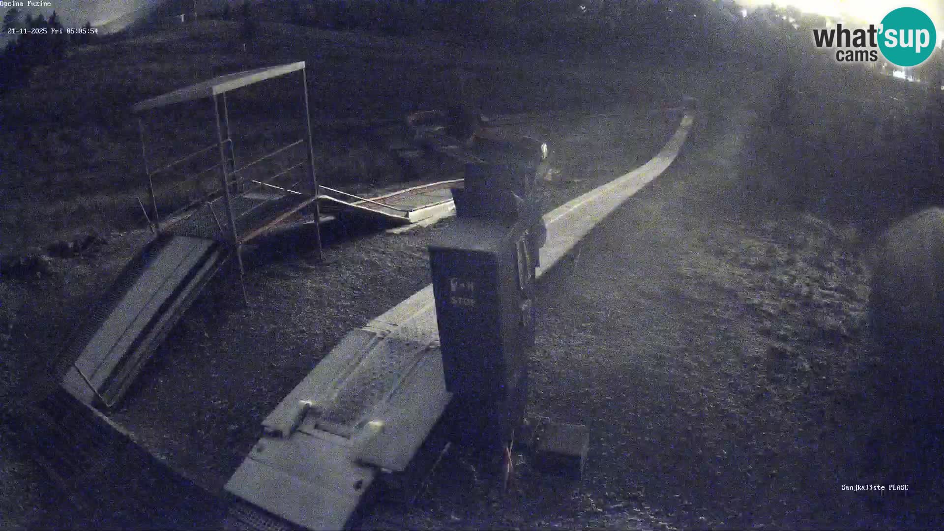 Live webcam Fužine toboggan run – Croatia