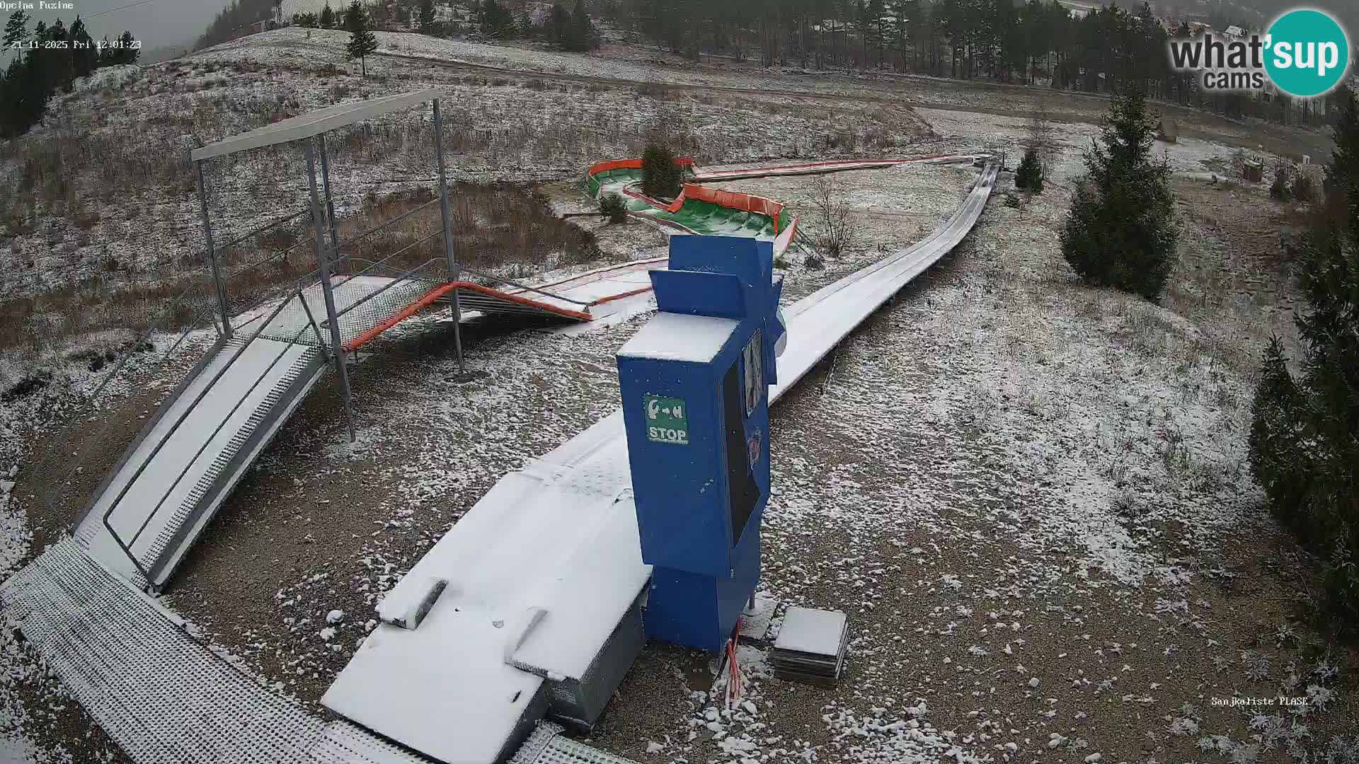 Web kamera uživo Sanjkalište Fužine – Hrvatska