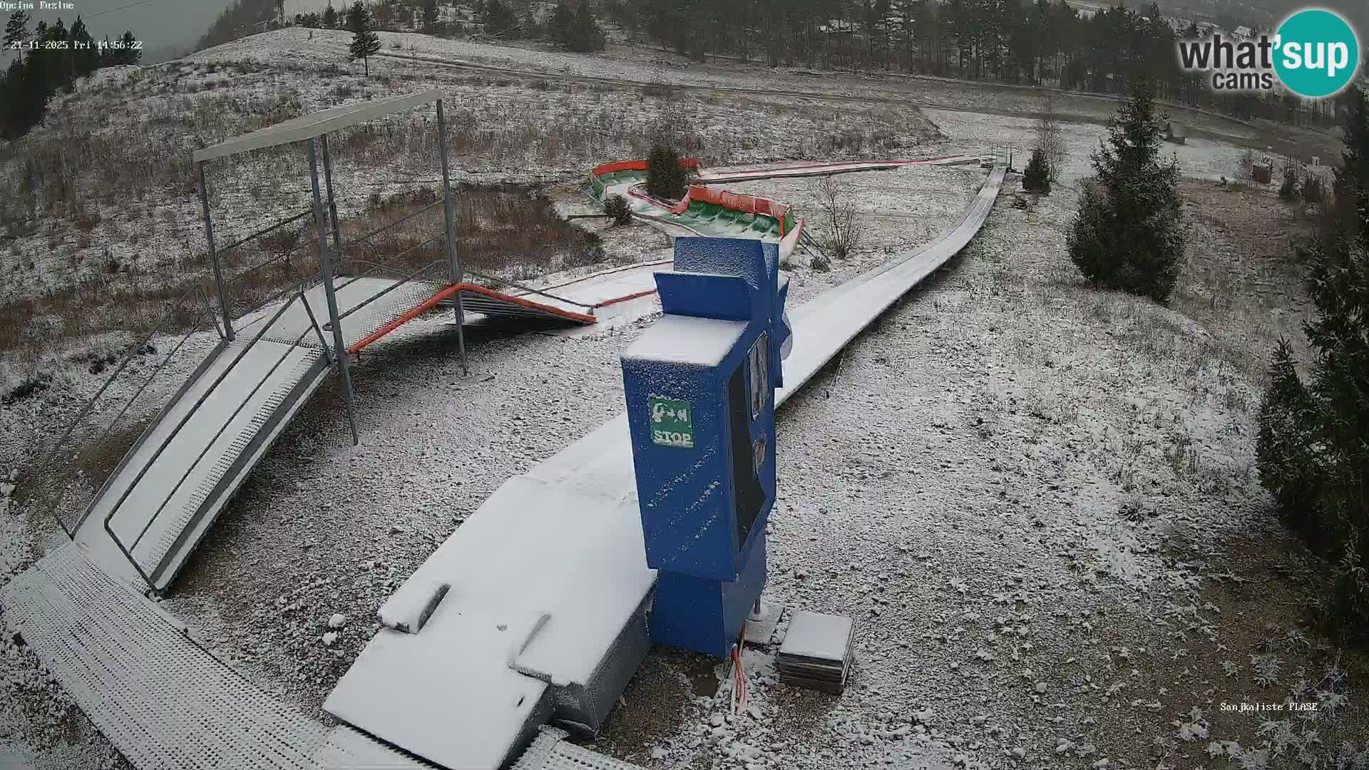 Web kamera uživo Sanjkalište Fužine – Hrvatska