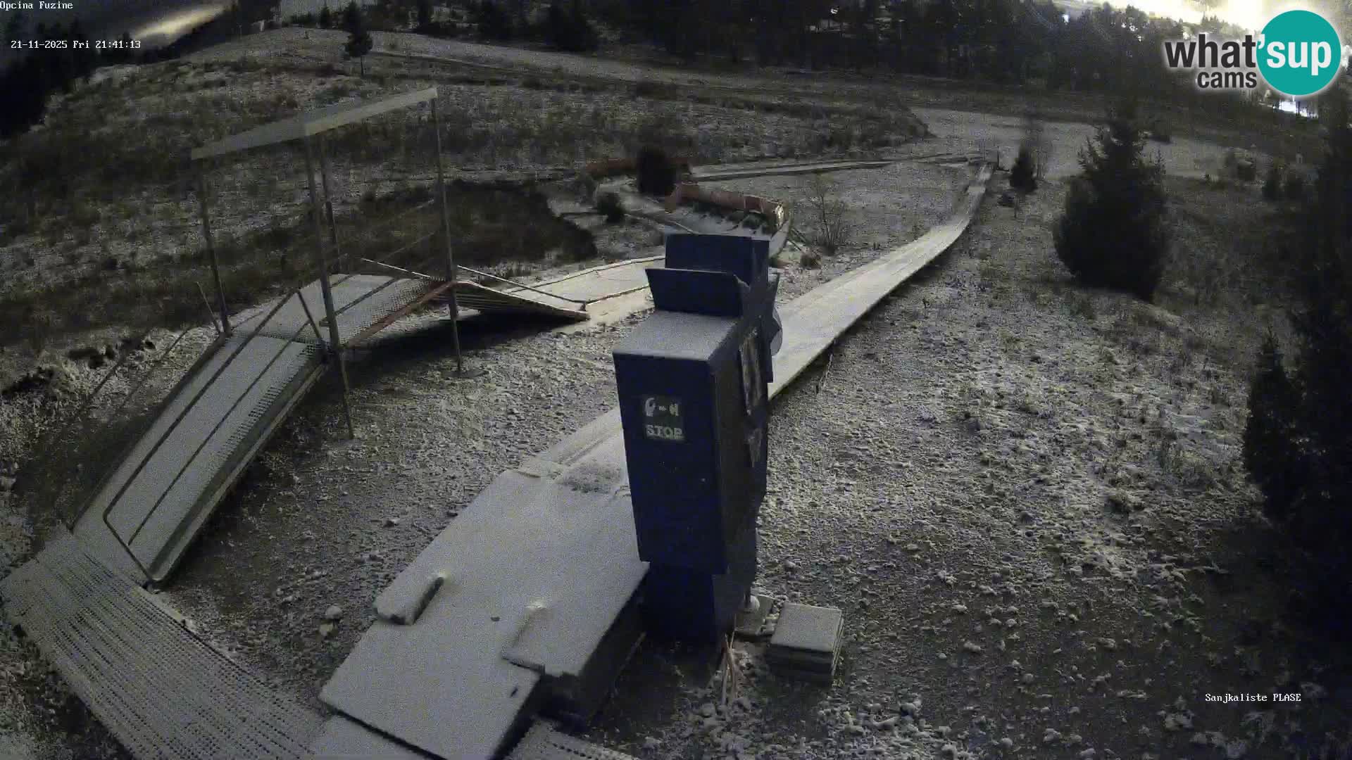 Web kamera uživo Sanjkalište Fužine – Hrvatska