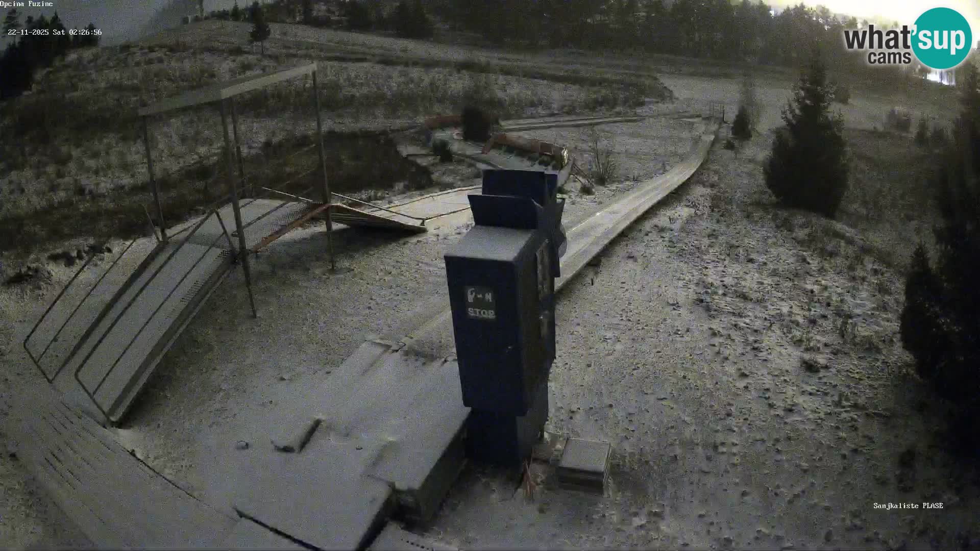 Web kamera uživo Sanjkalište Fužine – Hrvatska
