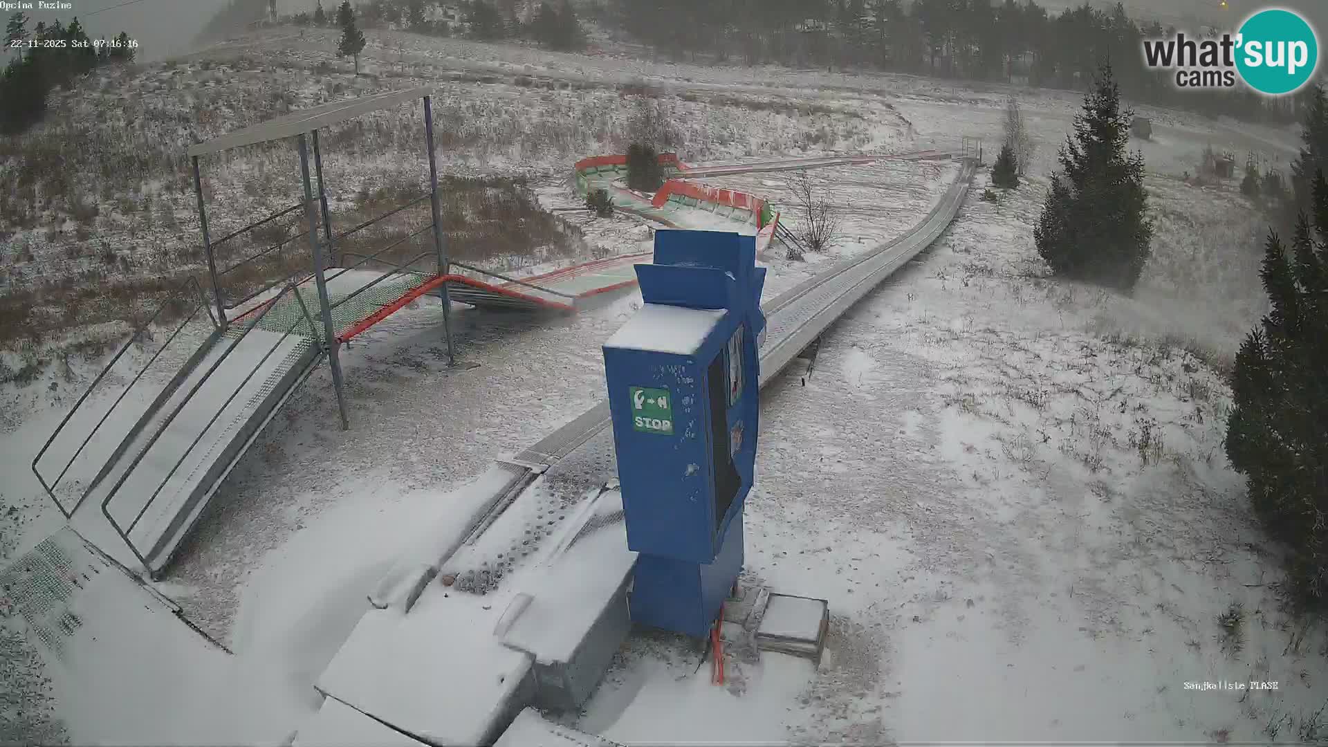 Live Webcam Rodelbahn Fužine – Kroatien