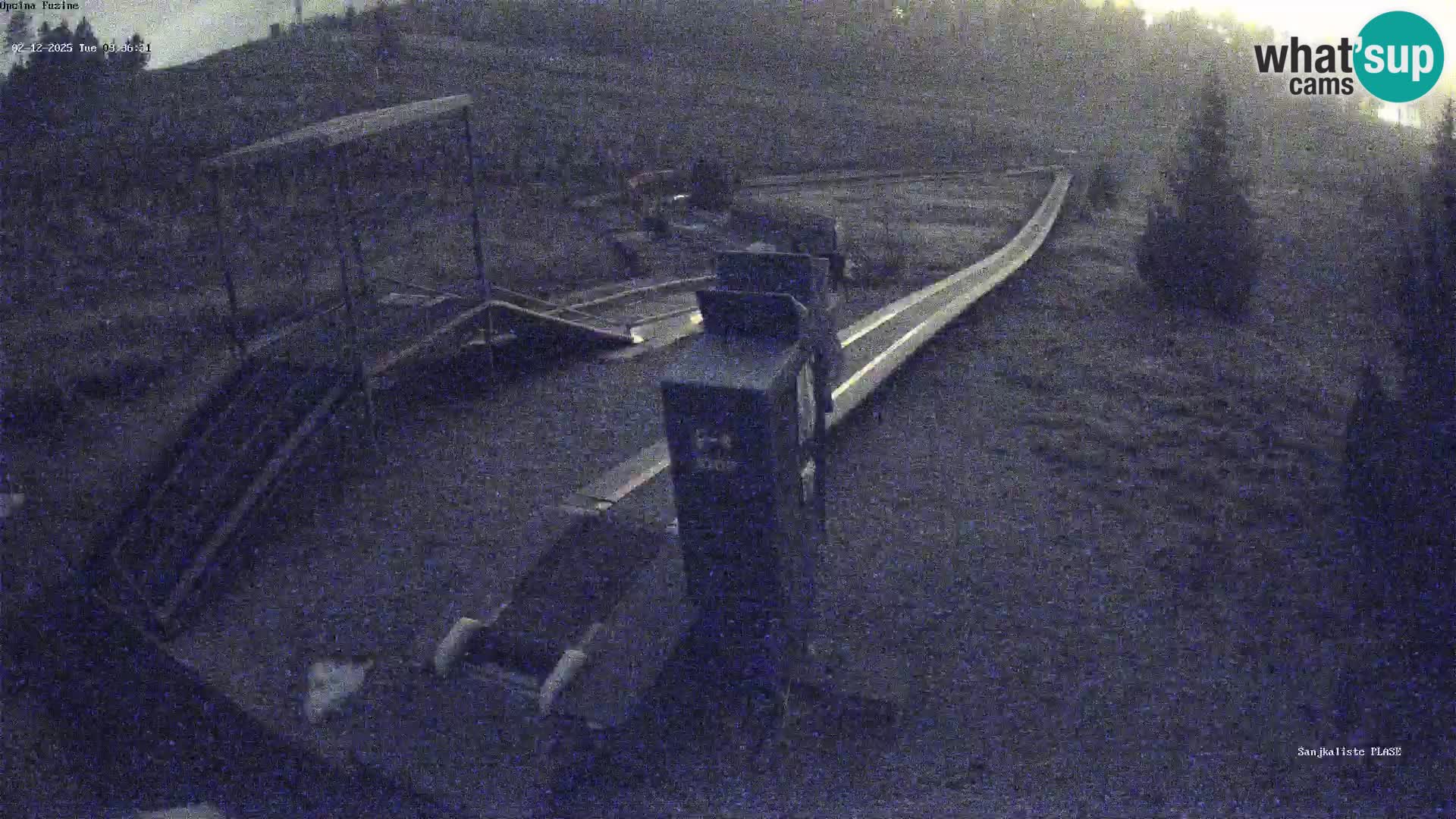 Web kamera uživo Sanjkalište Fužine – Hrvatska