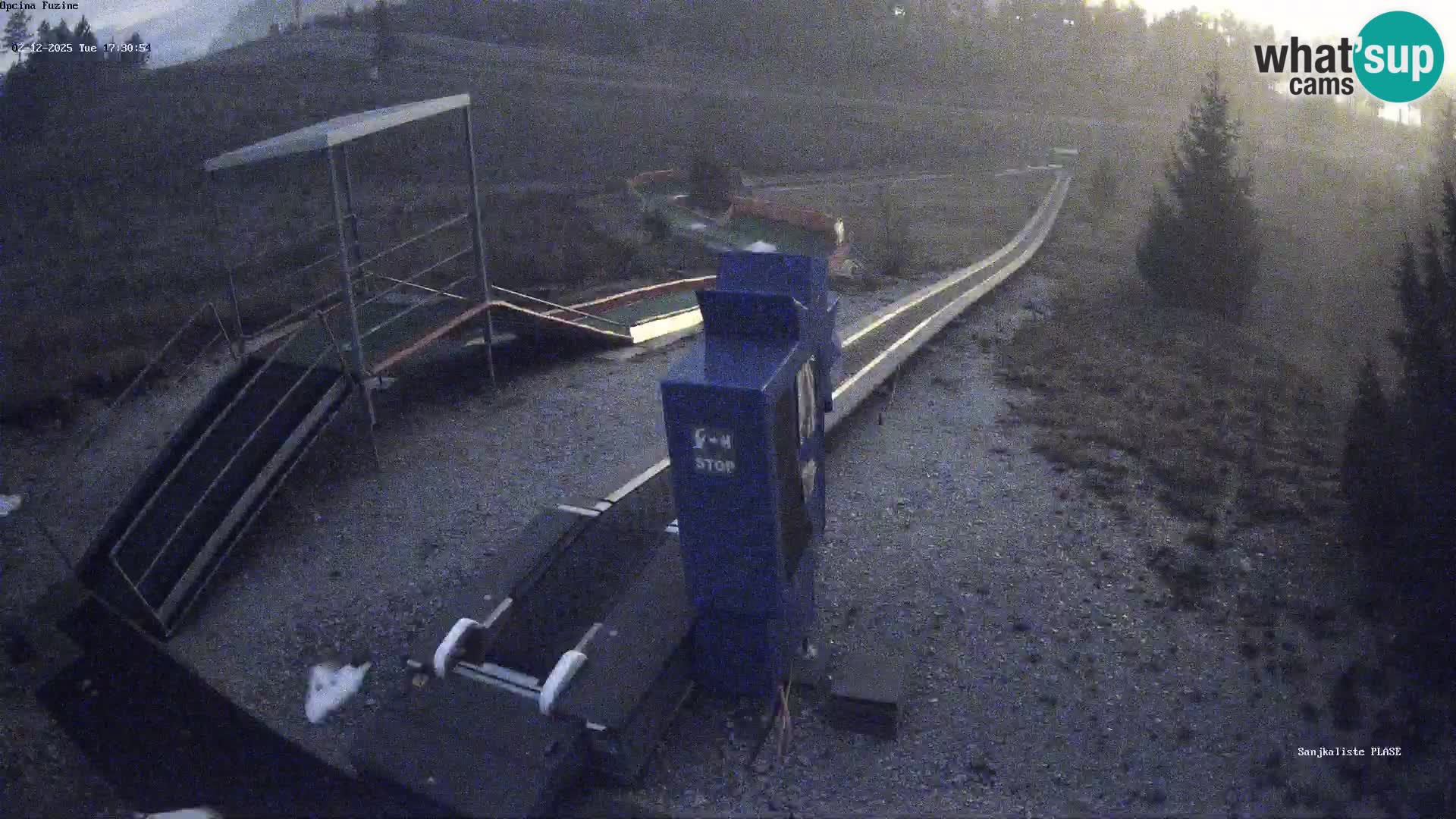 Web kamera uživo Sanjkalište Fužine – Hrvatska