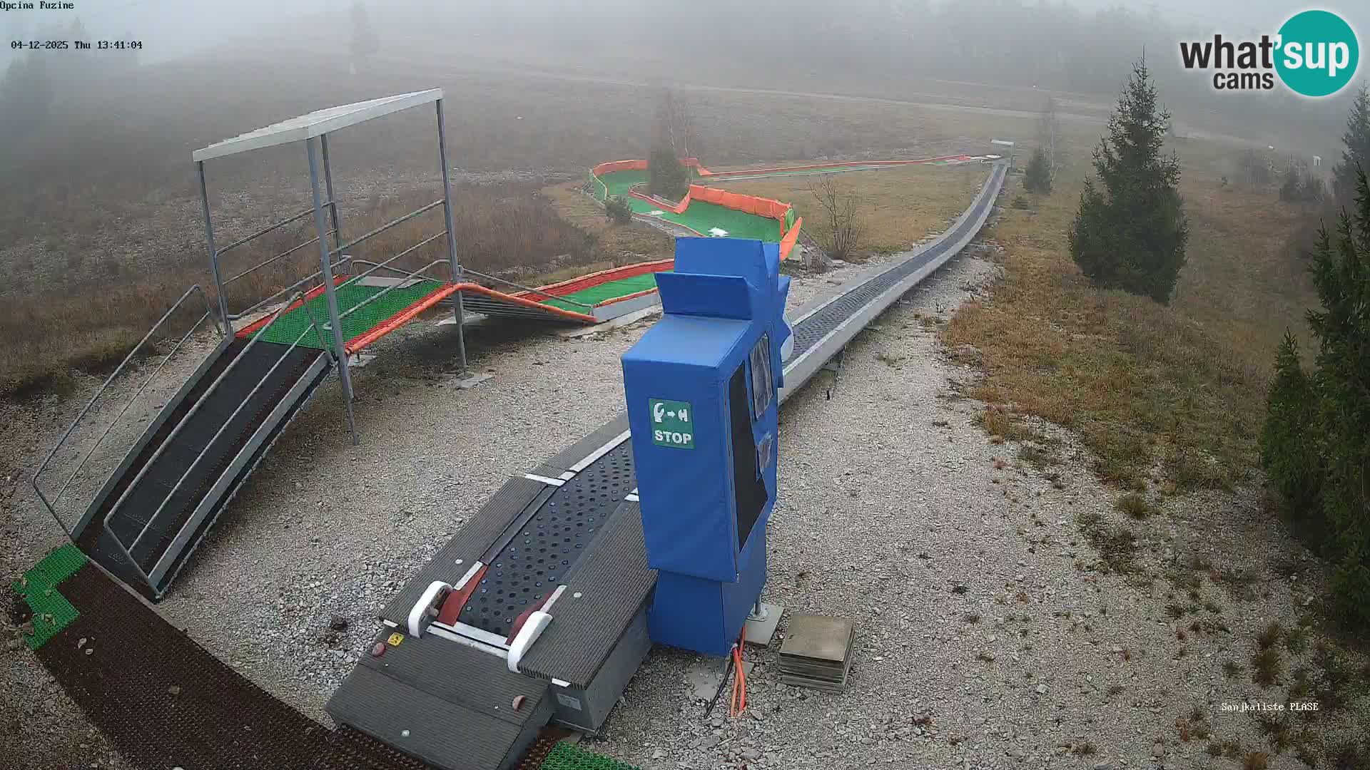 Web kamera uživo Sanjkalište Fužine – Hrvatska