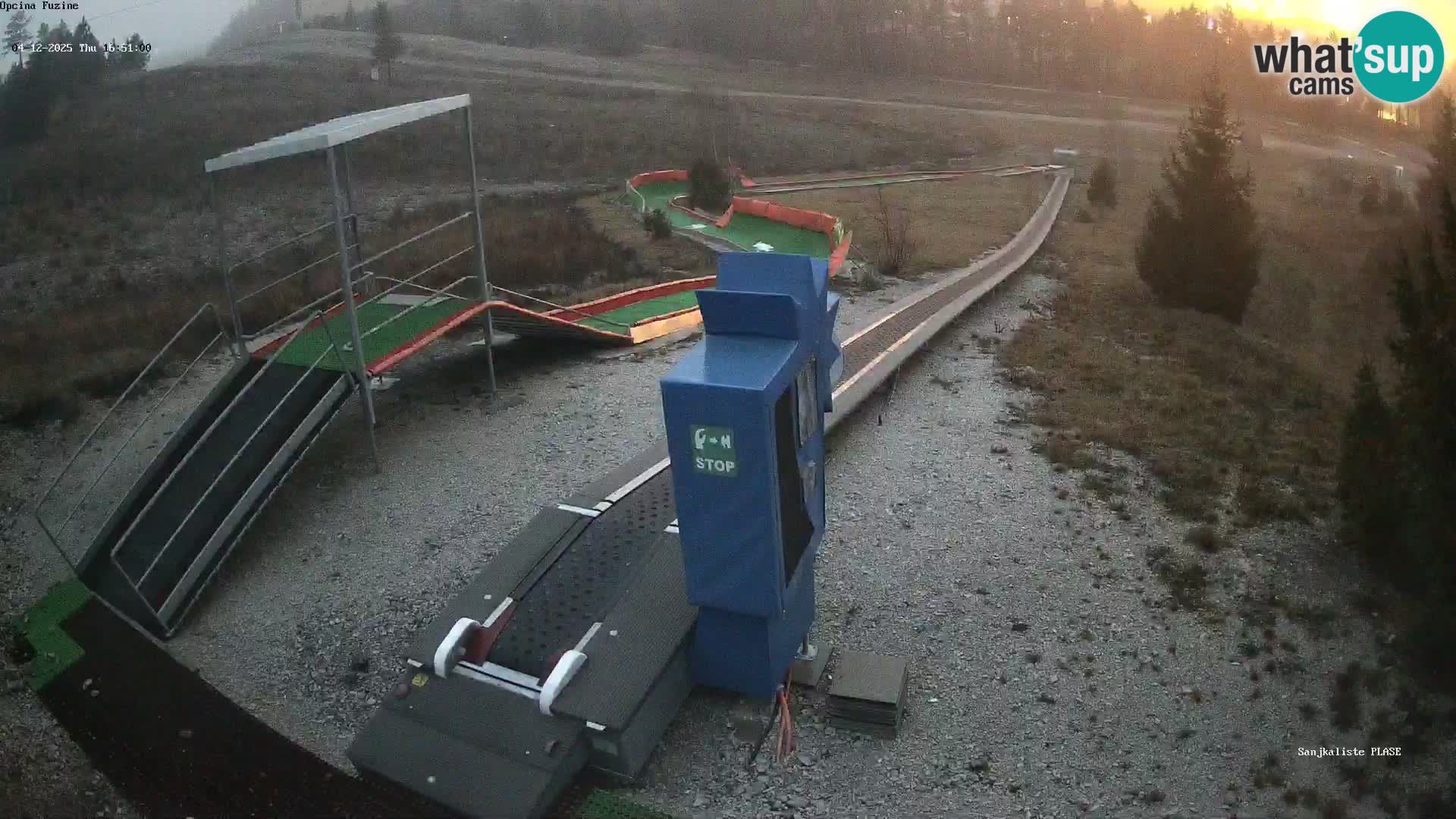 Live Webcam Rodelbahn Fužine – Kroatien