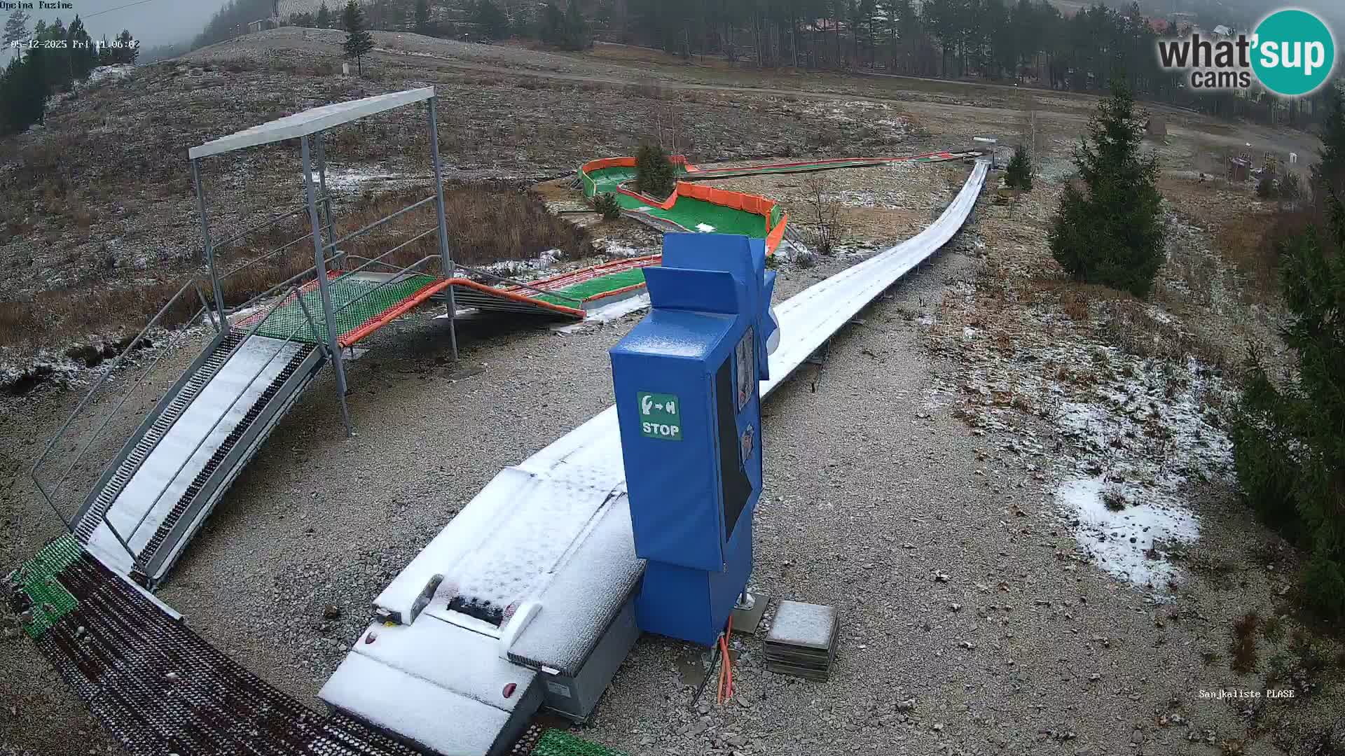 Live Webcam Rodelbahn Fužine – Kroatien