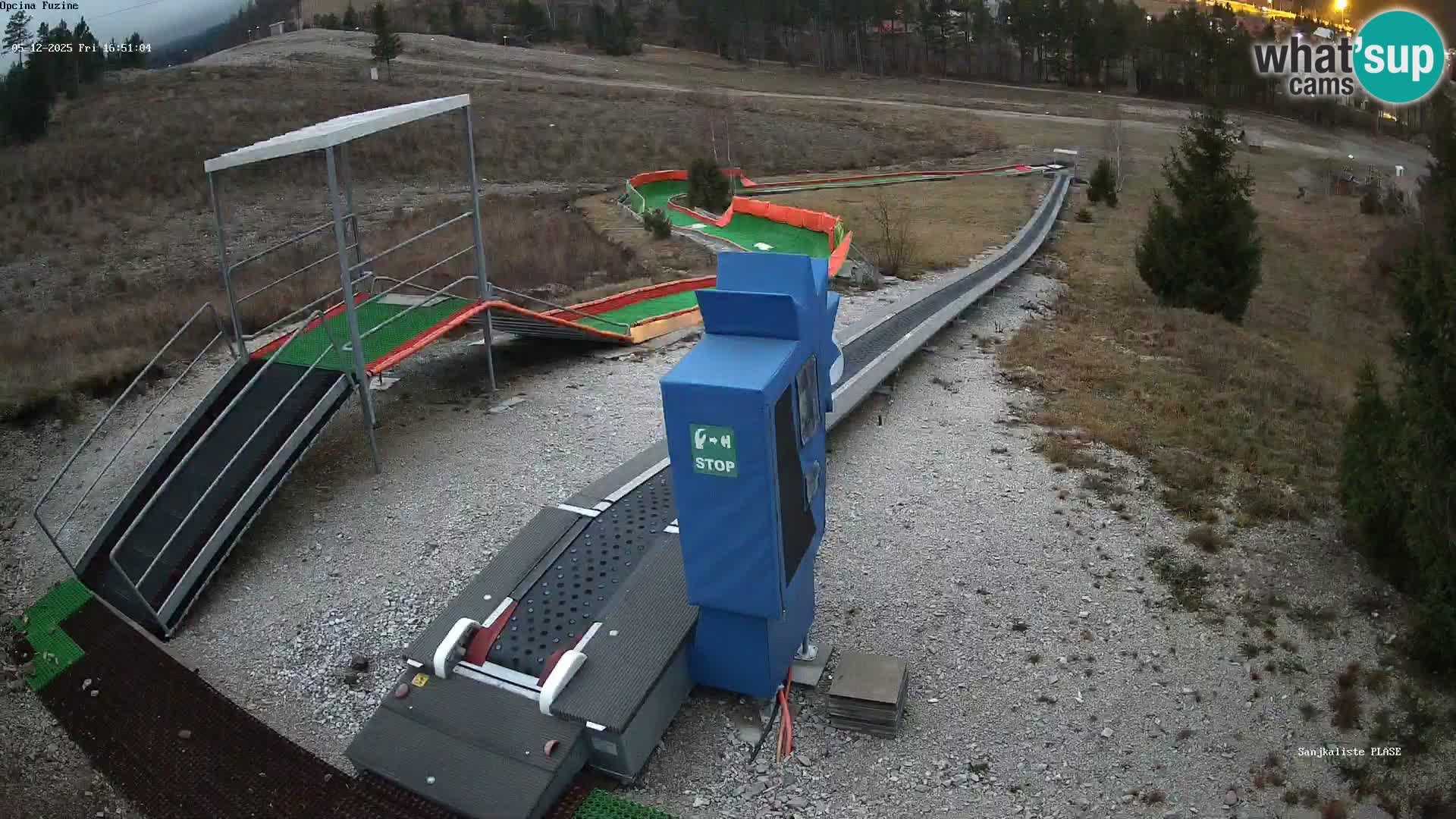 Live Webcam Rodelbahn Fužine – Kroatien