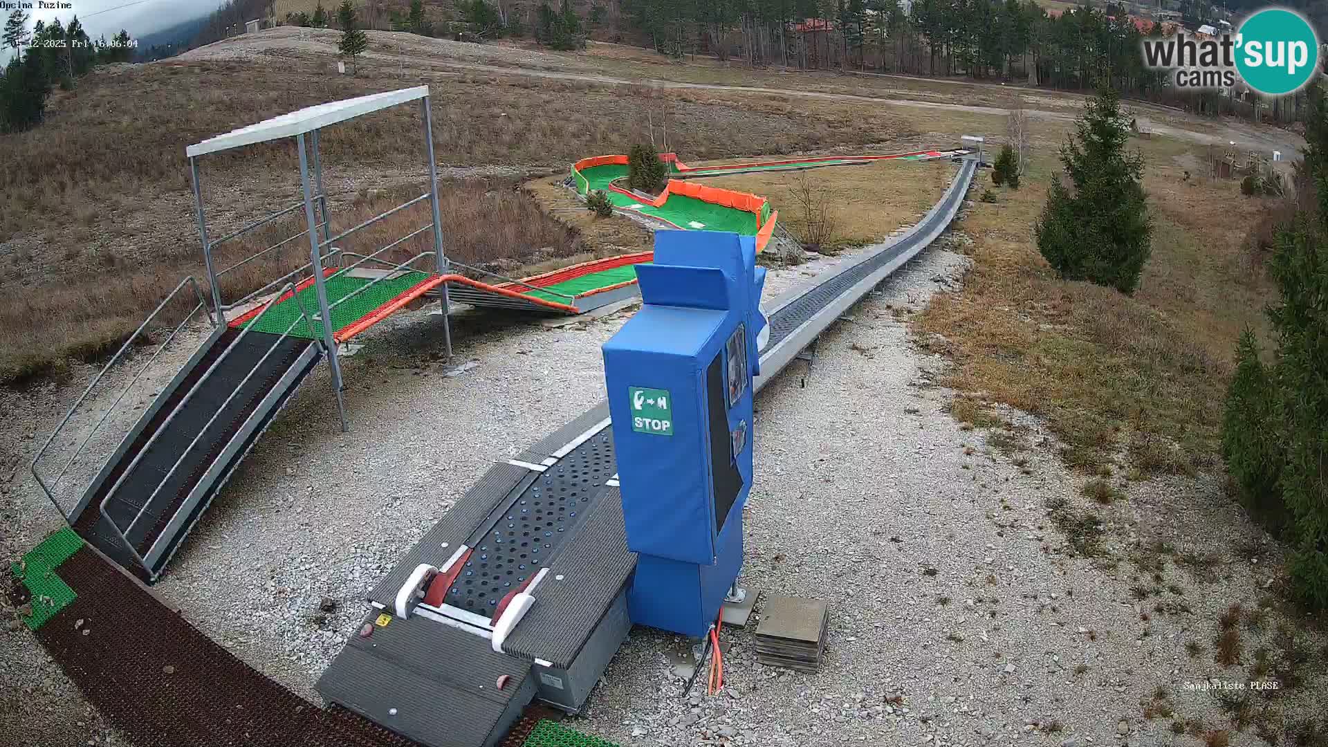Live Webcam Rodelbahn Fužine – Kroatien