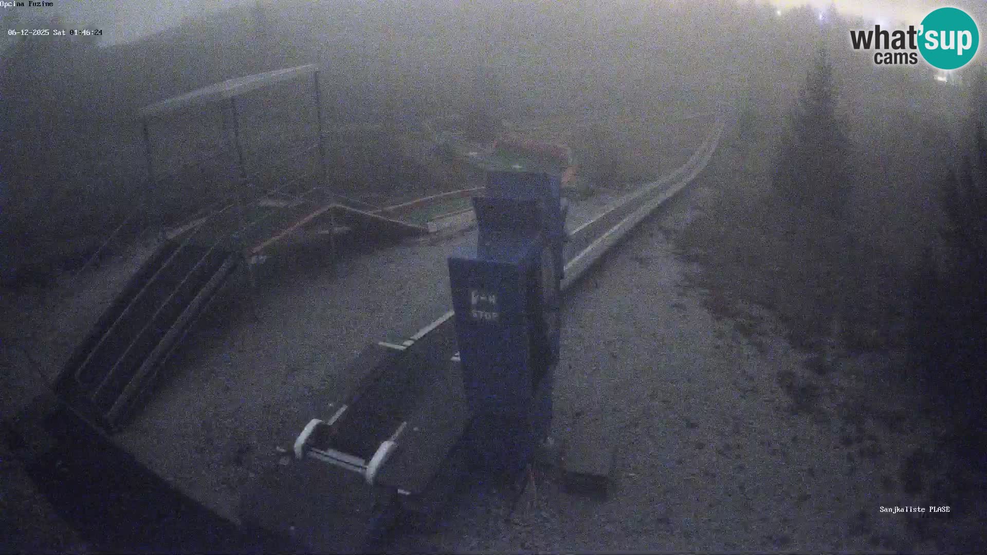 Webcam en direct Piste de luge de Fužine – Croatie