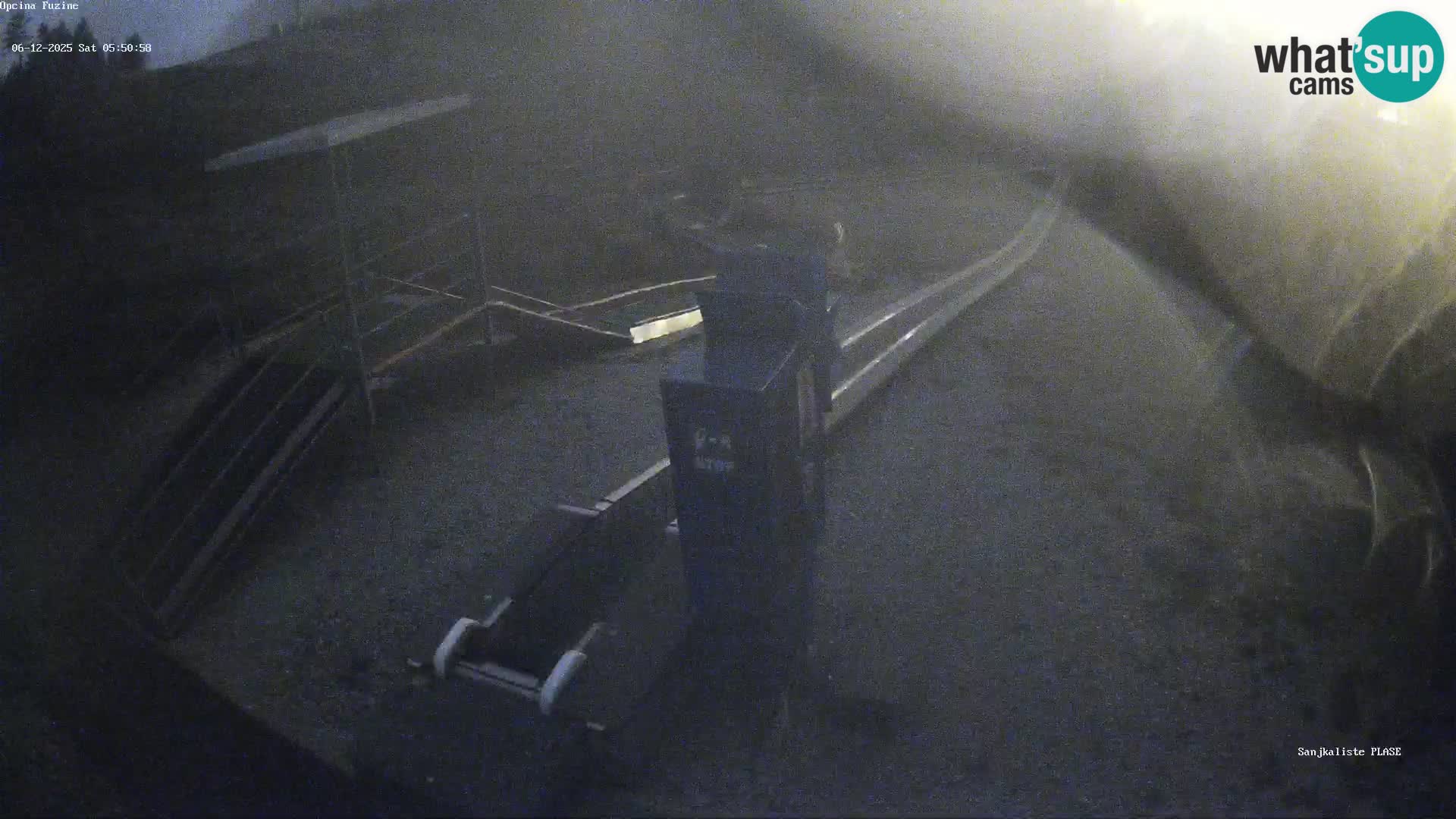 Spletna kamera v živo Sankališče Fužine – Hrvaška