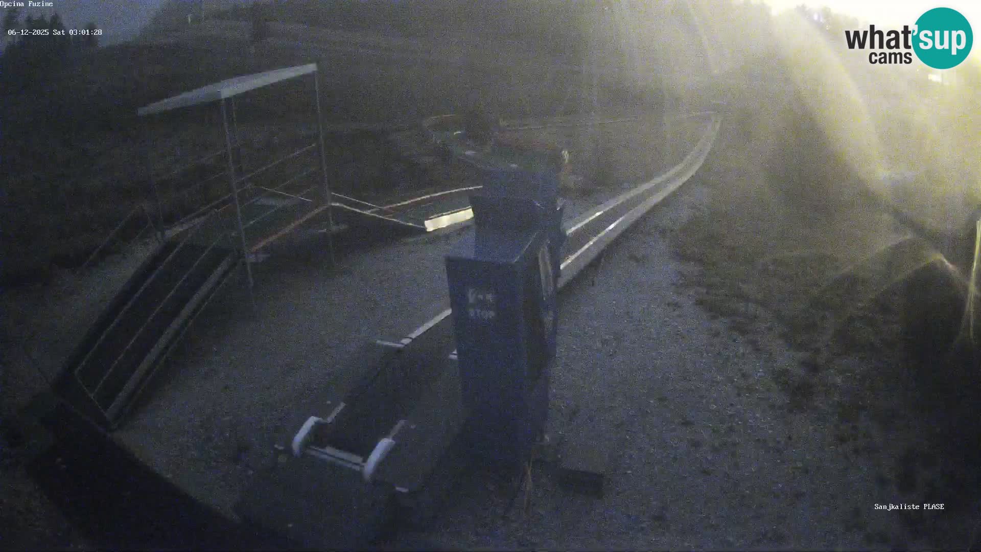 Live webcam Fužine toboggan run – Croatia