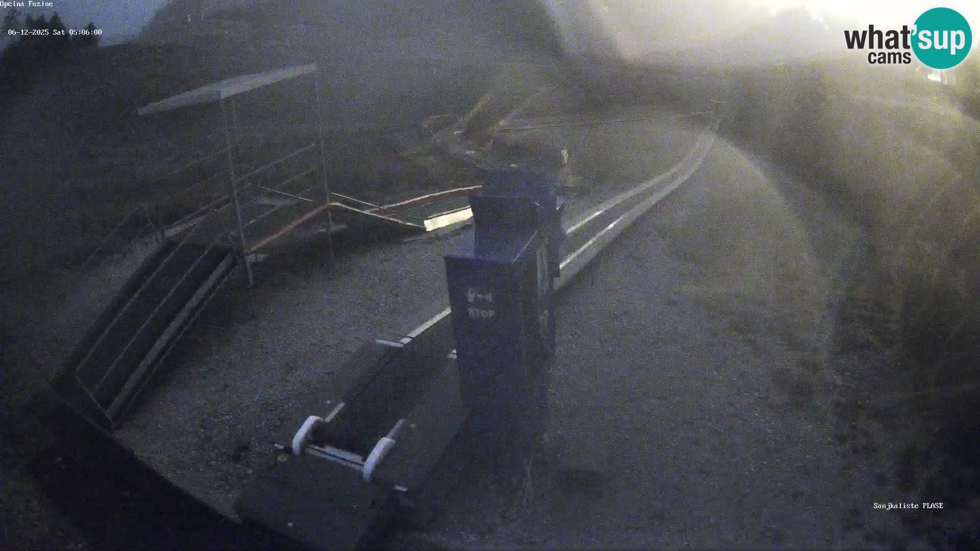 Webcam en direct Piste de luge de Fužine – Croatie