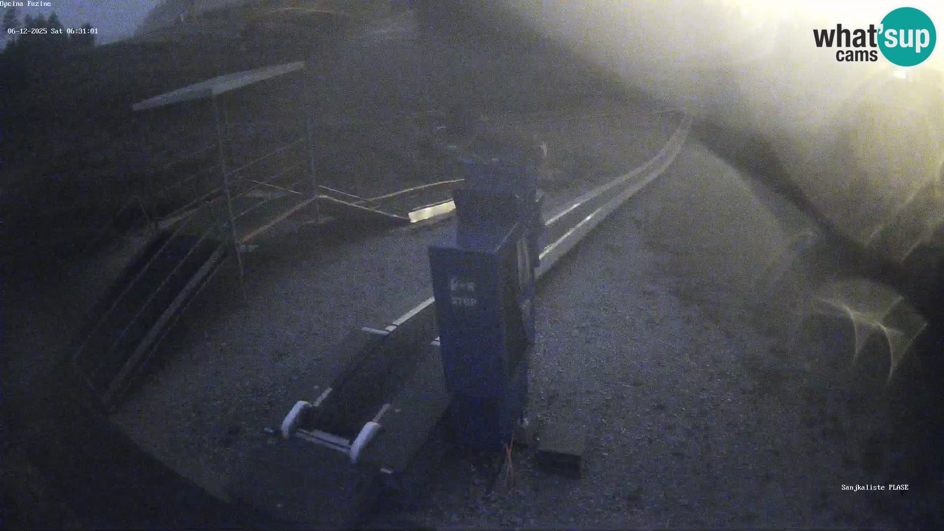 Webcam en vivo Pista de trineo Fužine – Croacia