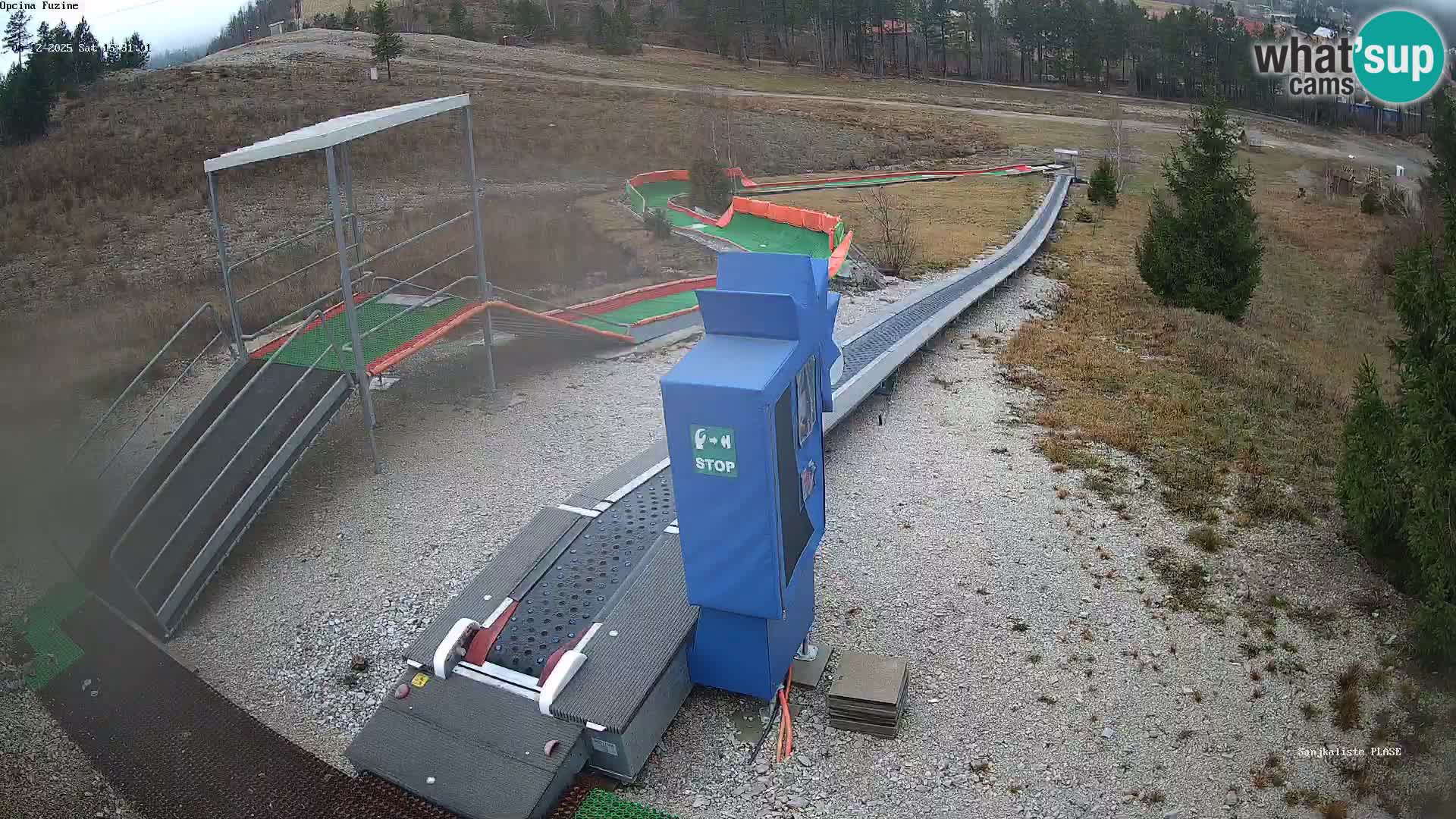 Live Webcam Rodelbahn Fužine – Kroatien