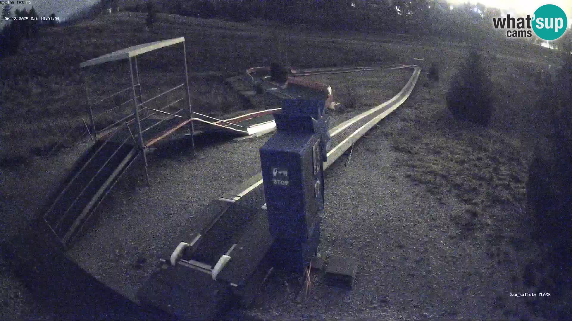 Spletna kamera v živo Sankališče Fužine – Hrvaška