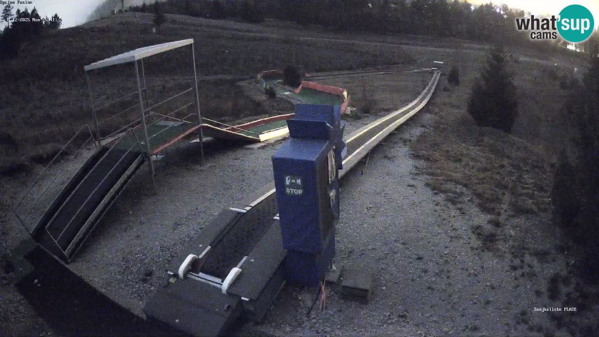 Web kamera uživo Sanjkalište Fužine – Hrvatska