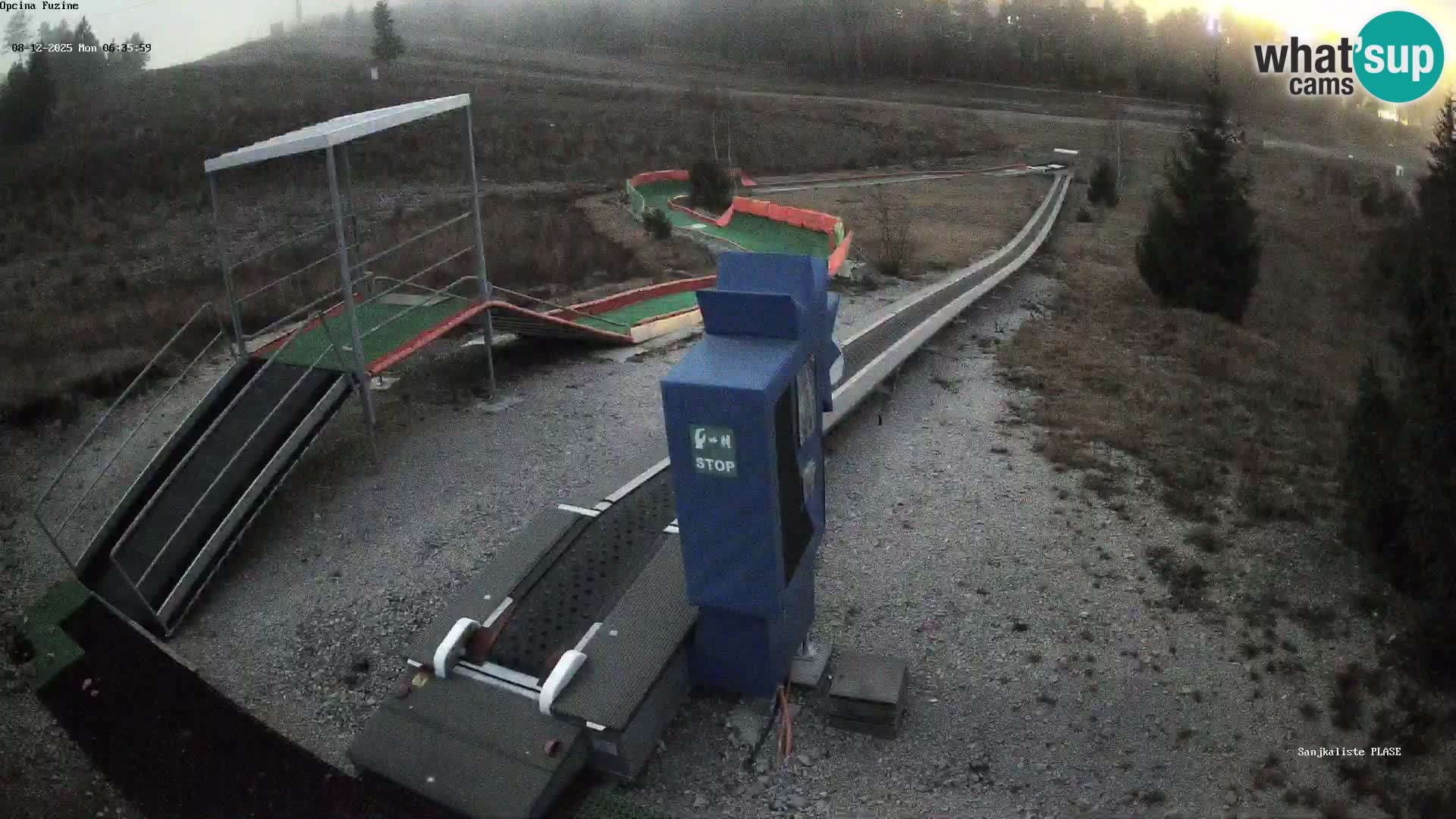 Web kamera uživo Sanjkalište Fužine – Hrvatska