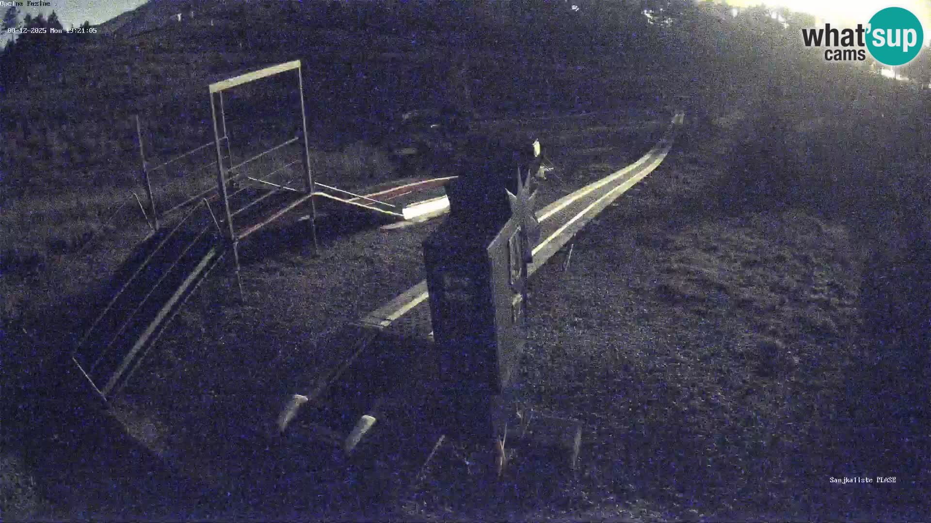 Live webcam Fužine toboggan run – Croatia