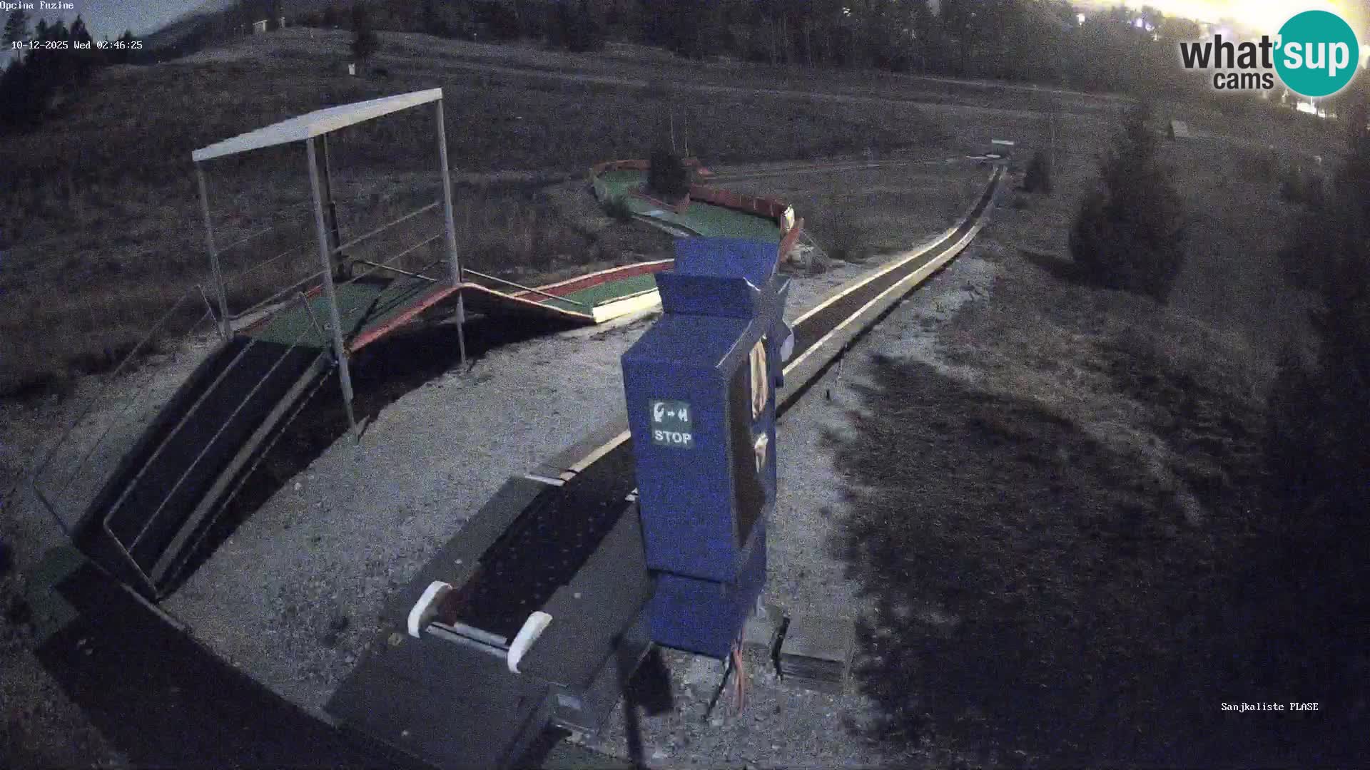 Web kamera uživo Sanjkalište Fužine – Hrvatska