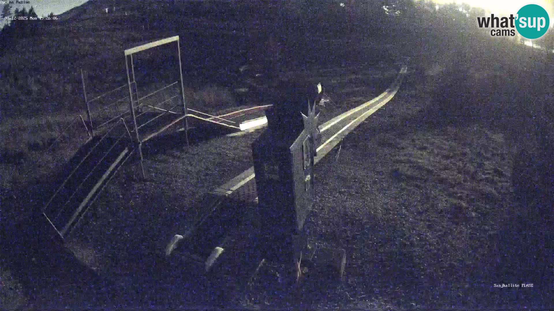 Webcam en direct Piste de luge de Fužine – Croatie