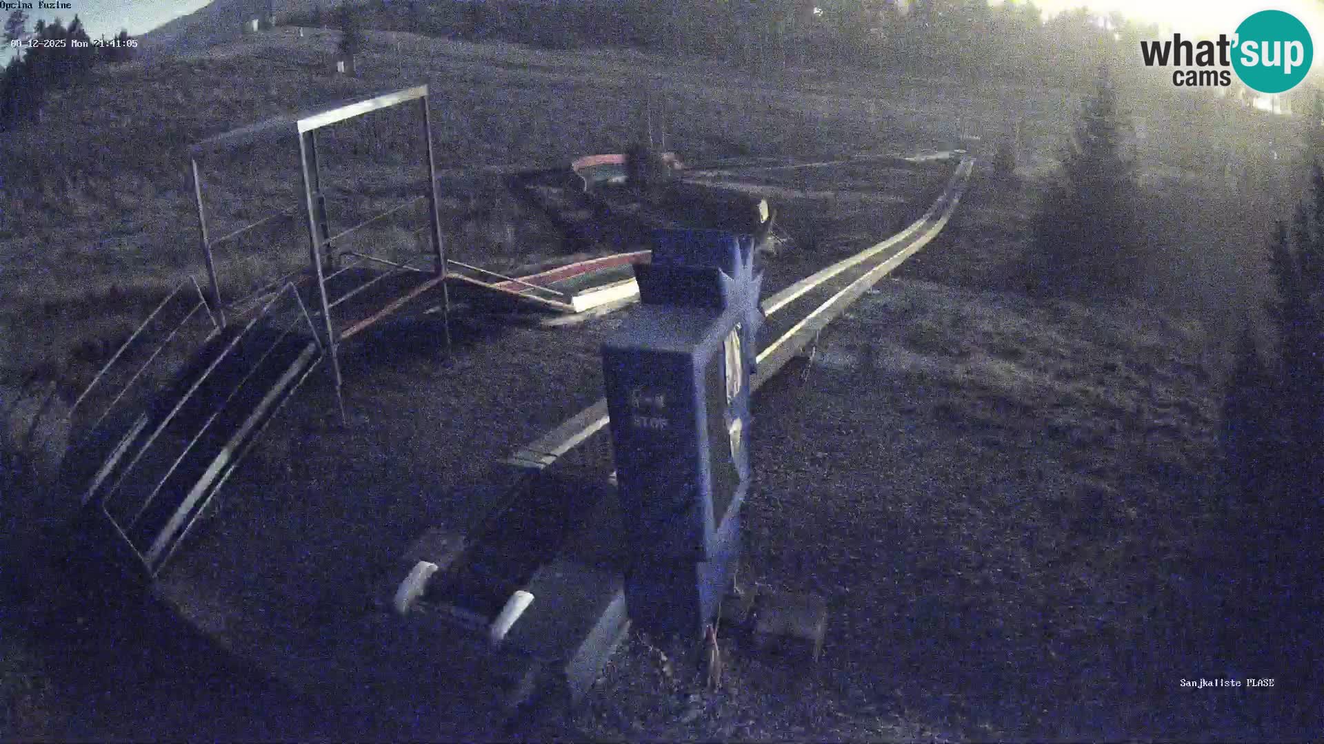 Web kamera uživo Sanjkalište Fužine – Hrvatska
