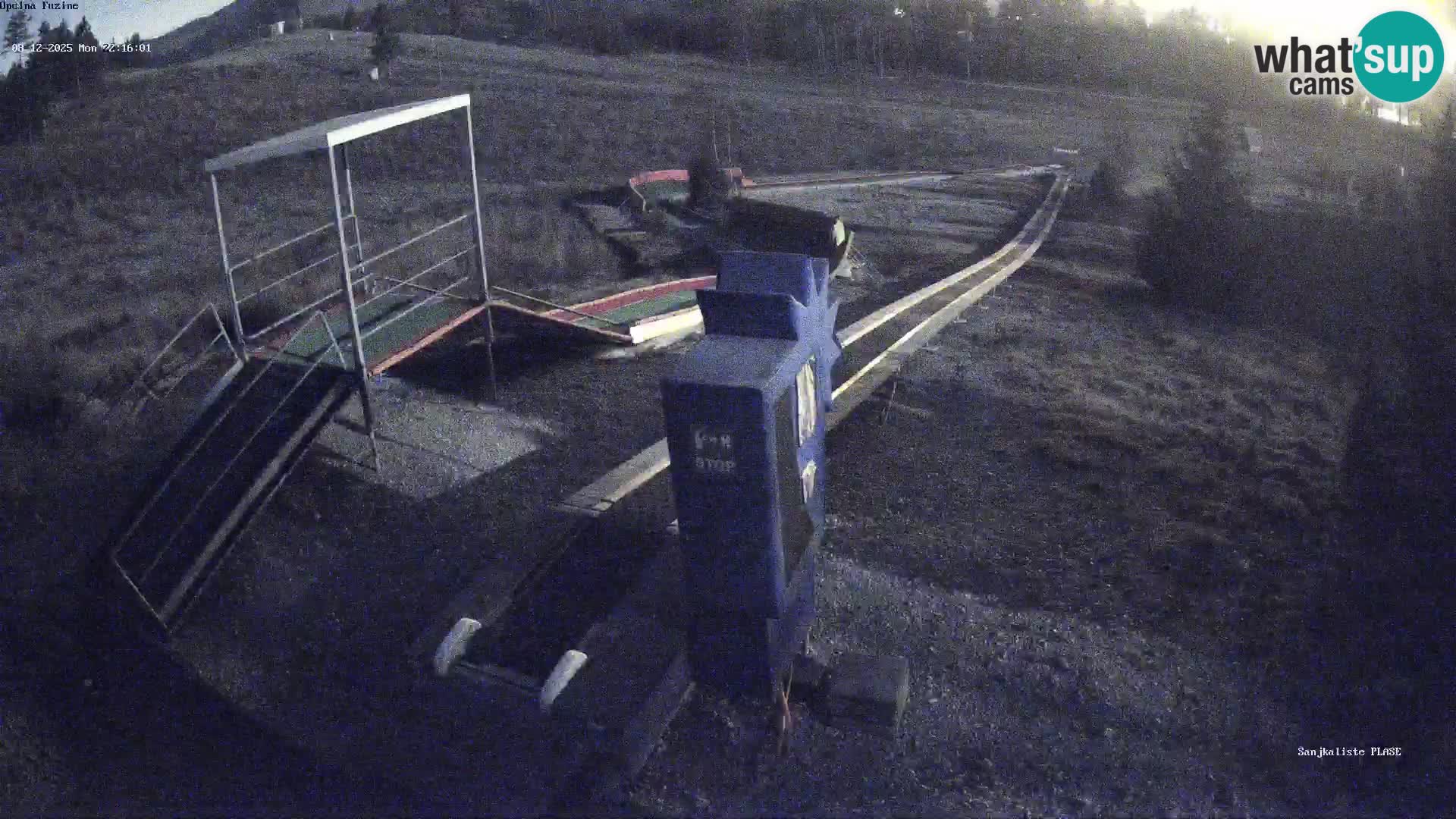 Web kamera uživo Sanjkalište Fužine – Hrvatska