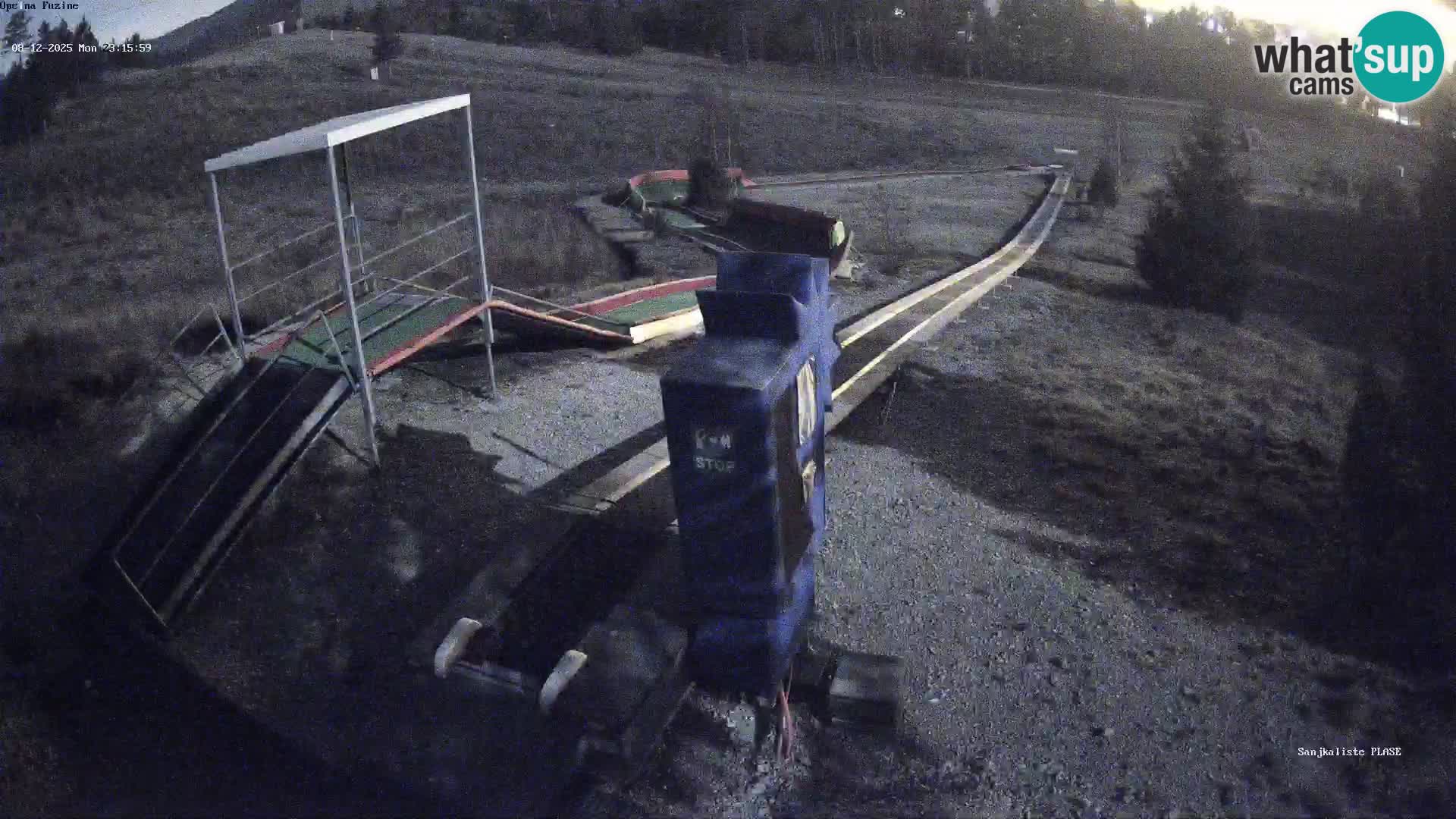 Web kamera uživo Sanjkalište Fužine – Hrvatska