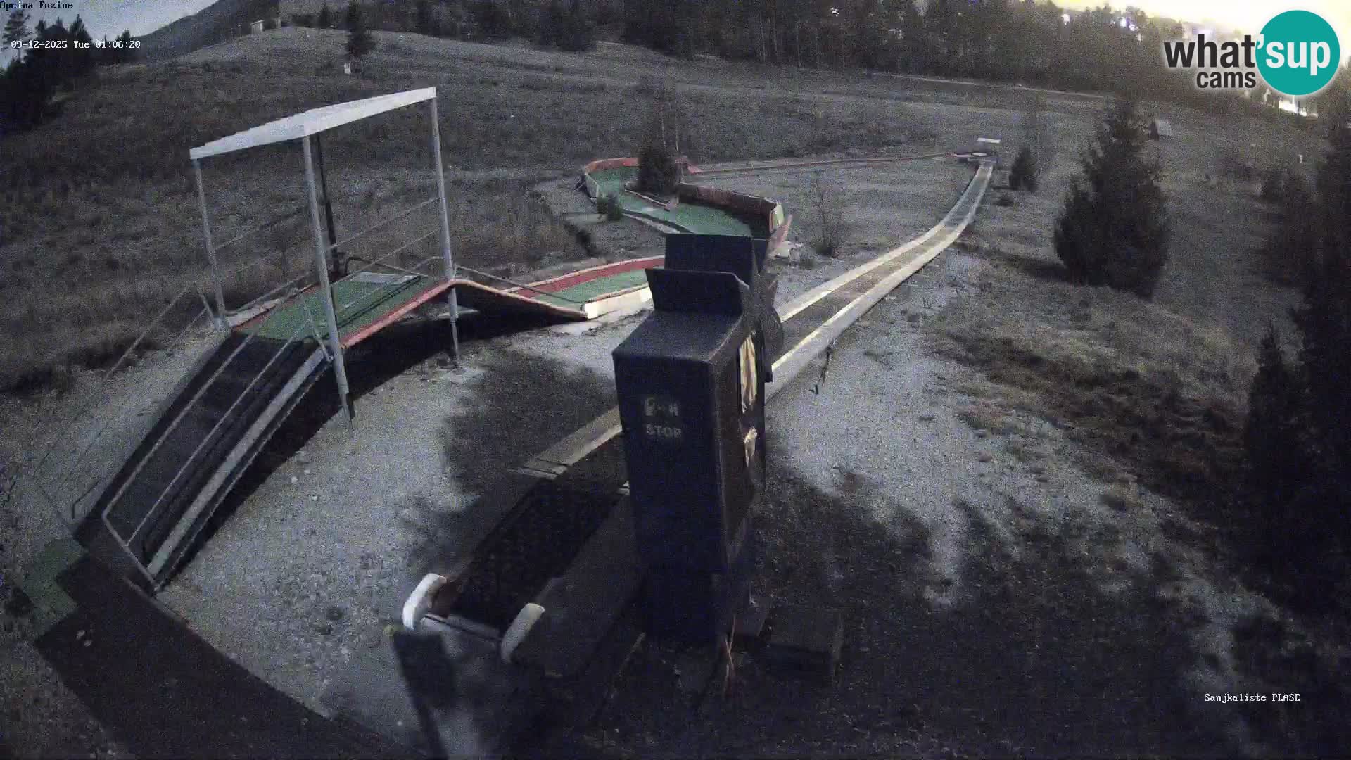 Web kamera uživo Sanjkalište Fužine – Hrvatska