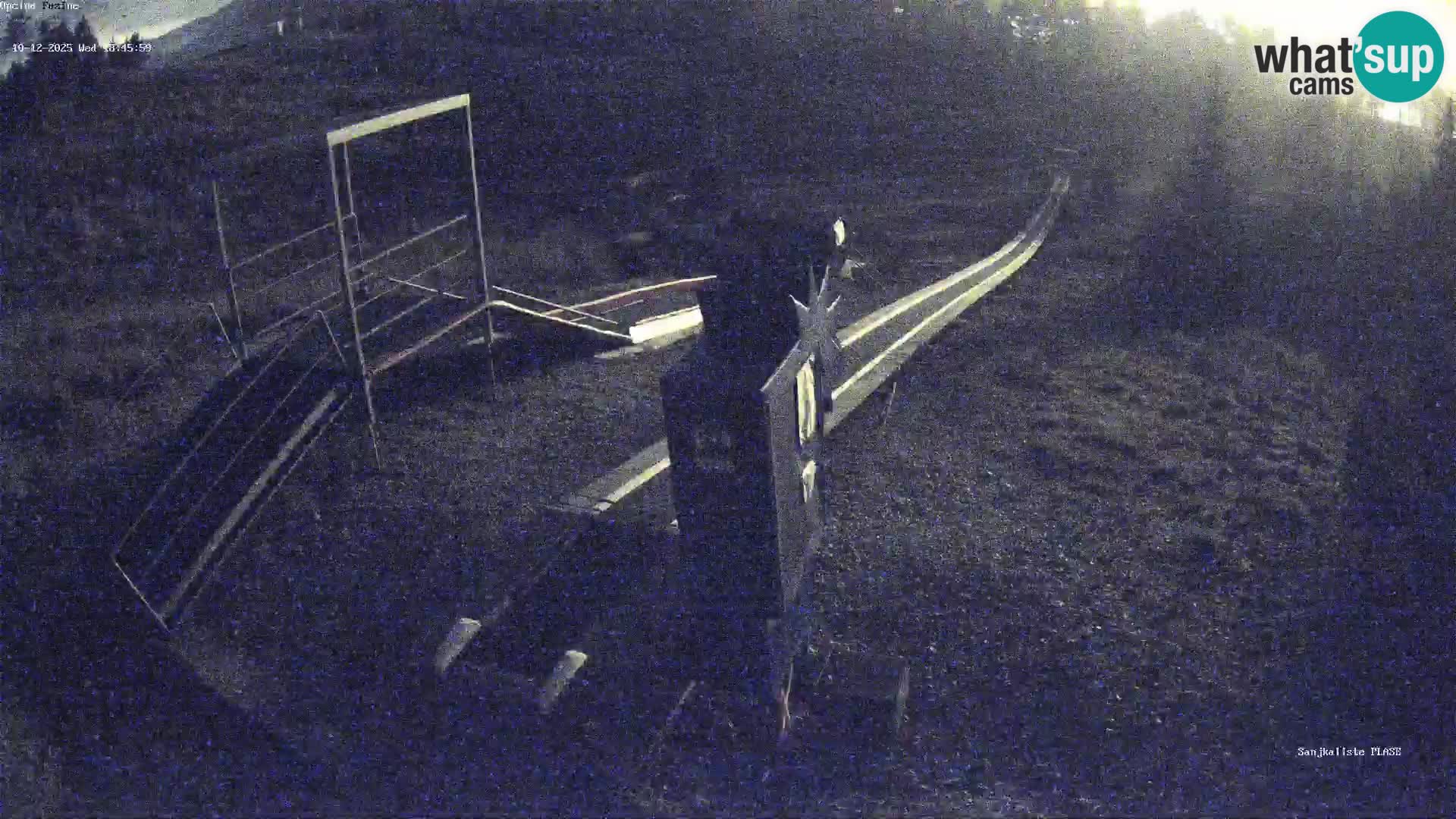 Live webcam Fužine toboggan run – Croatia