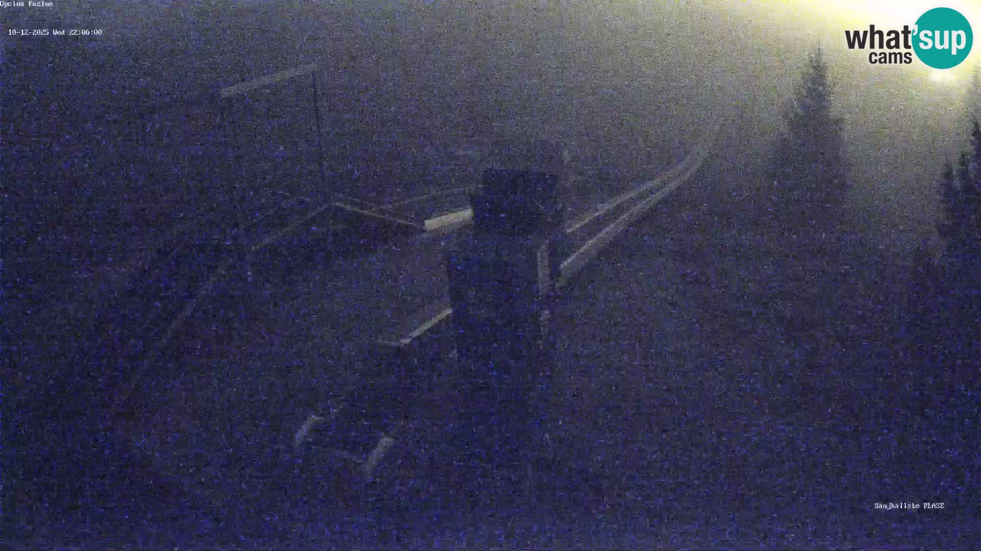 Web kamera uživo Sanjkalište Fužine – Hrvatska