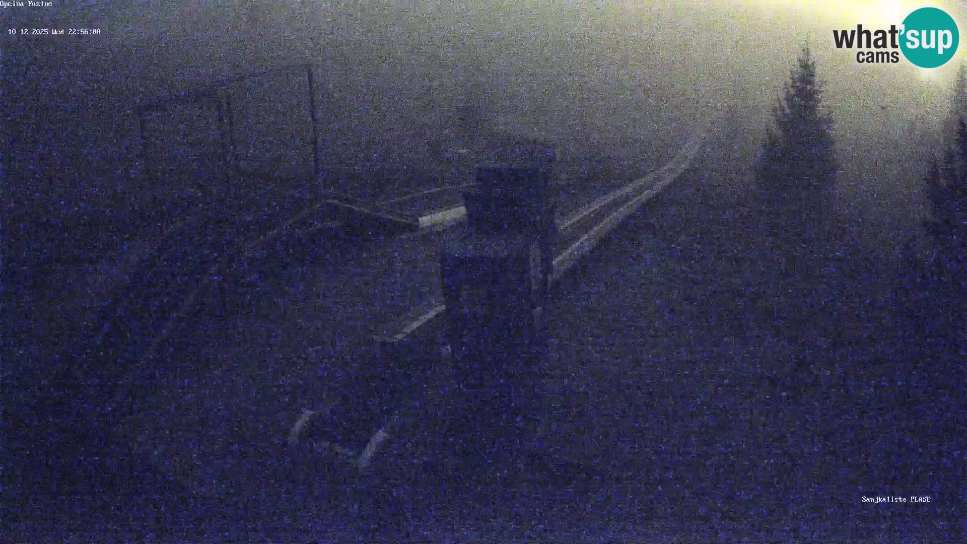 Spletna kamera v živo Sankališče Fužine – Hrvaška