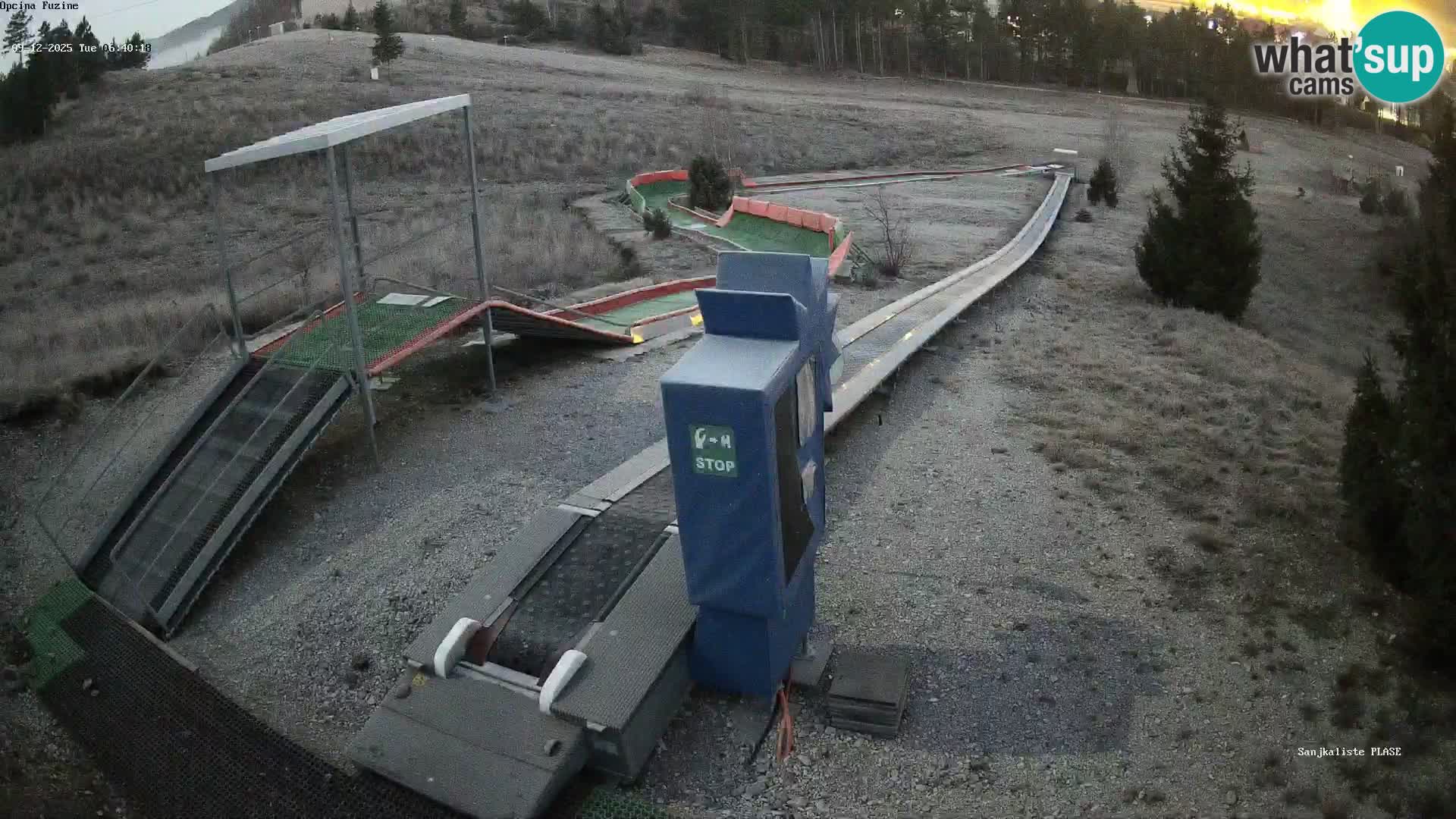 Web kamera uživo Sanjkalište Fužine – Hrvatska