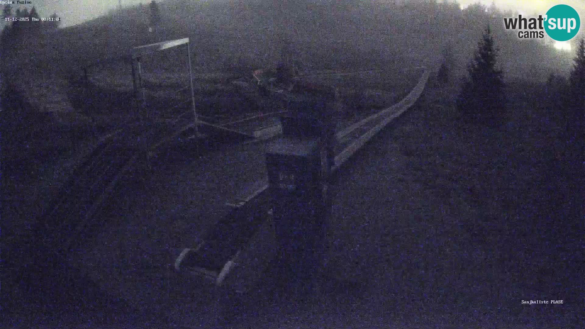 Web kamera uživo Sanjkalište Fužine – Hrvatska