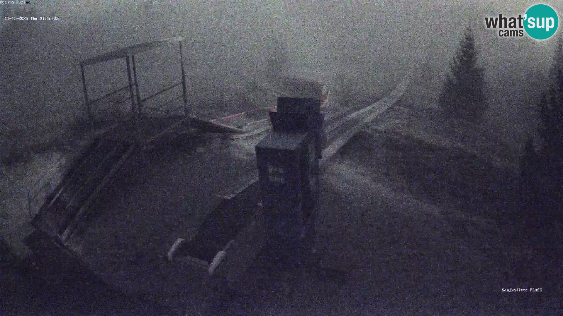 Web kamera uživo Sanjkalište Fužine – Hrvatska
