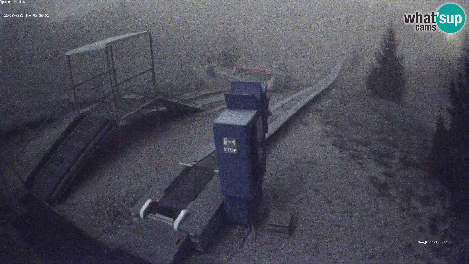 Web kamera uživo Sanjkalište Fužine – Hrvatska