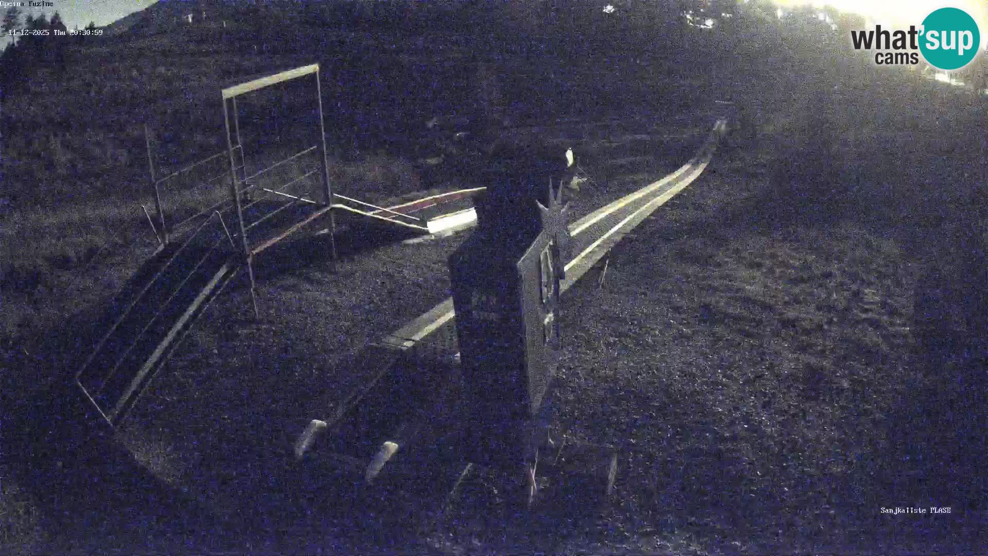 Live webcam Pista da slittino Fužine – Croazia