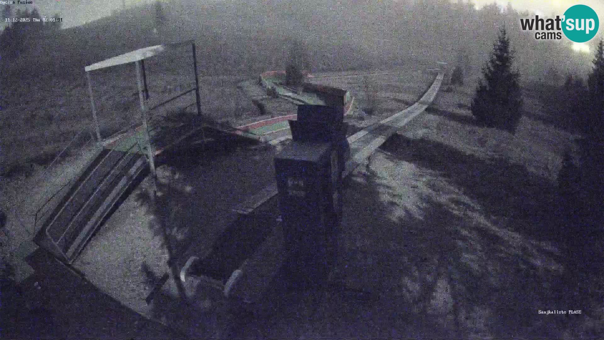 Web kamera uživo Sanjkalište Fužine – Hrvatska