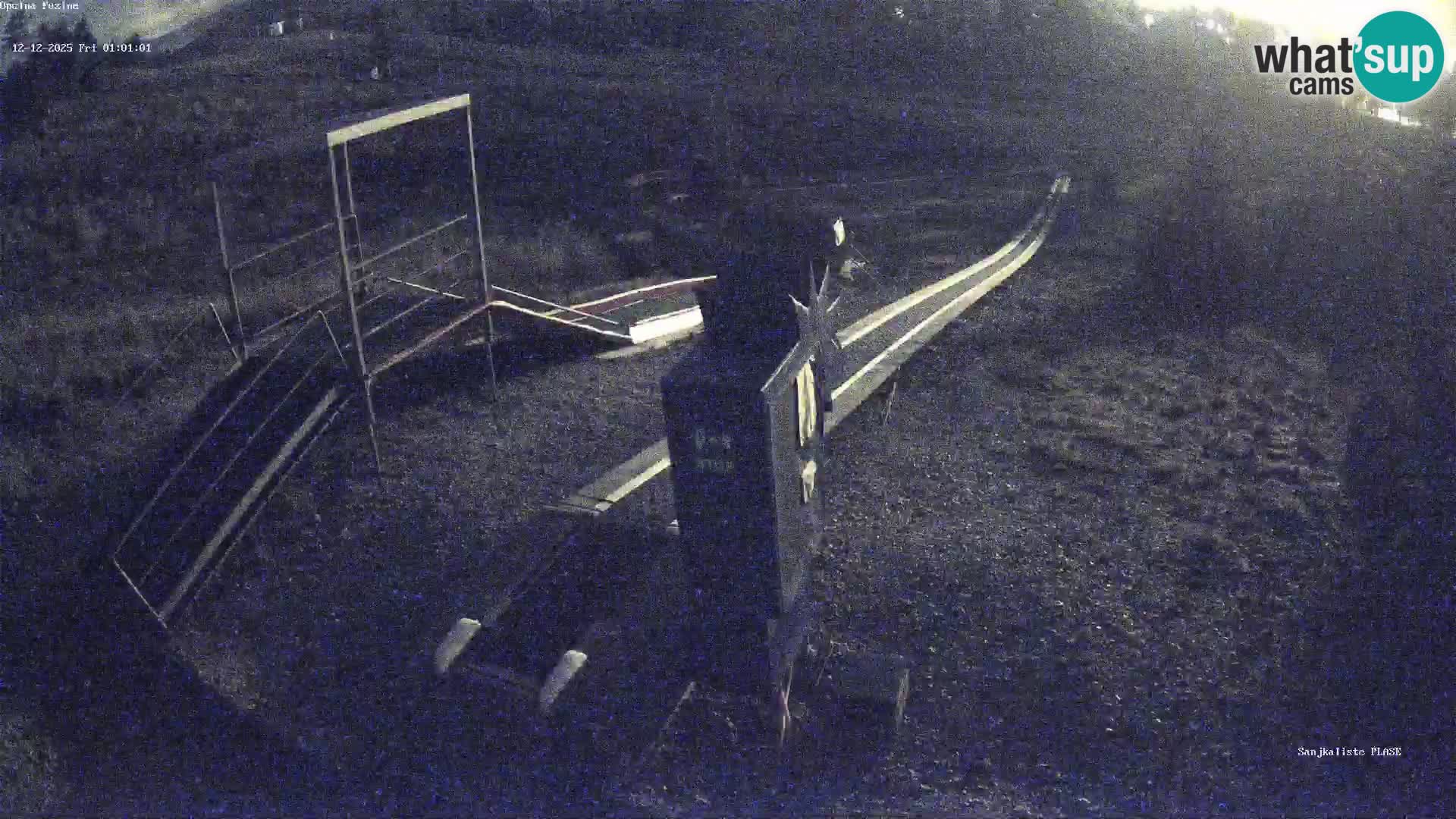 Live webcam Fužine toboggan run – Croatia