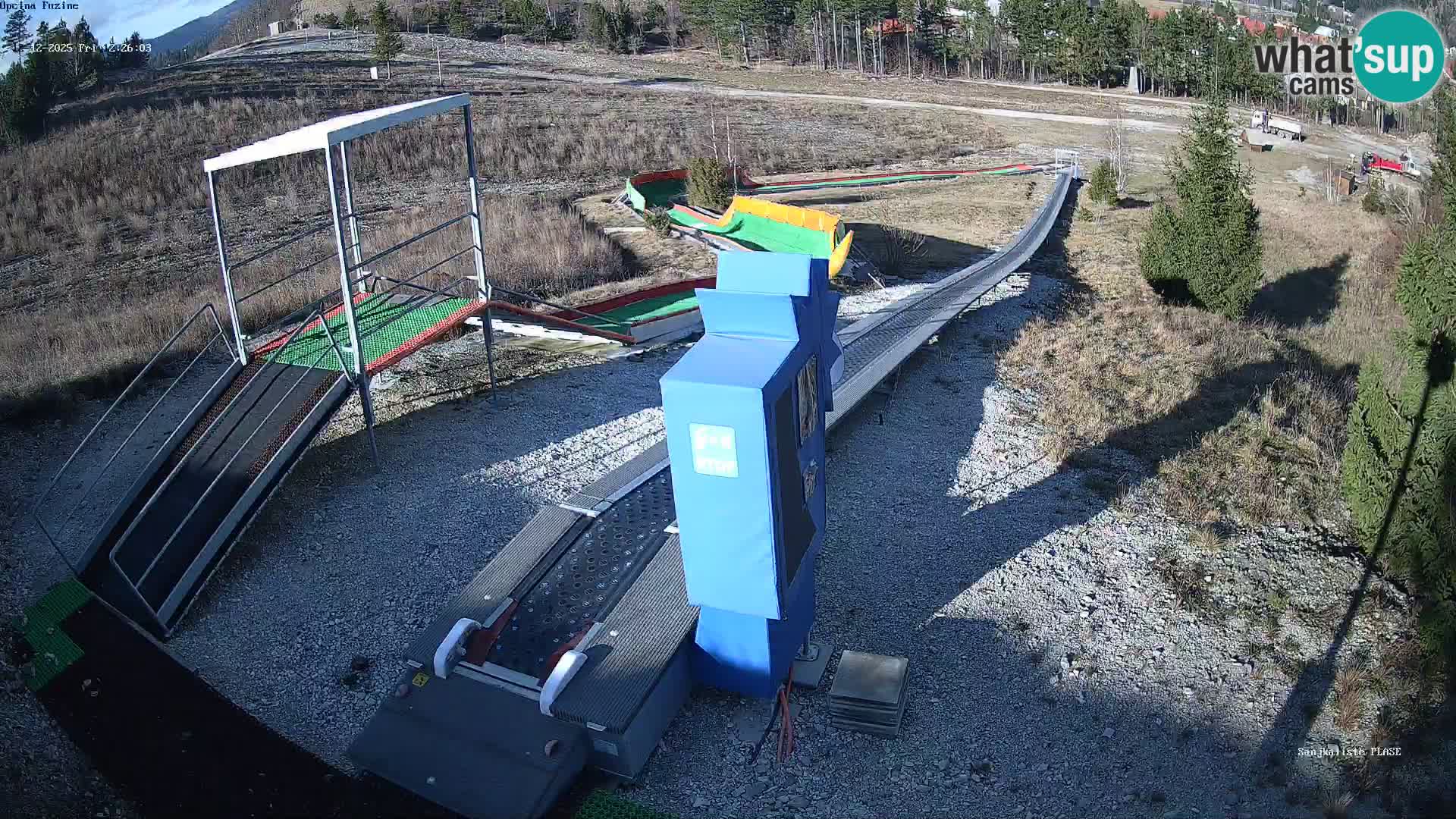 Web kamera uživo Sanjkalište Fužine – Hrvatska