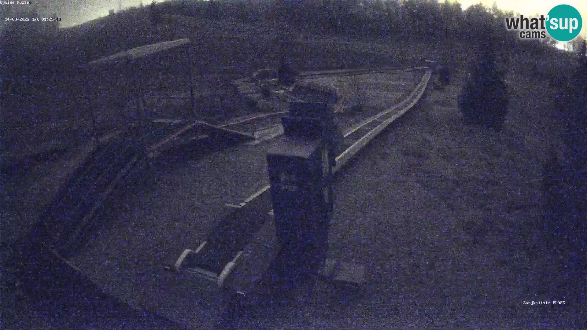 Web kamera uživo Sanjkalište Fužine – Hrvatska