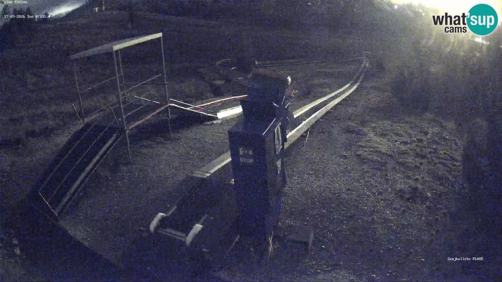 Live webcam Pista da slittino Fužine – Croazia